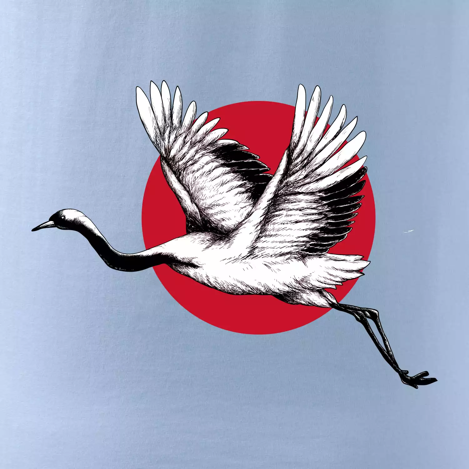 Japan culture - čáp