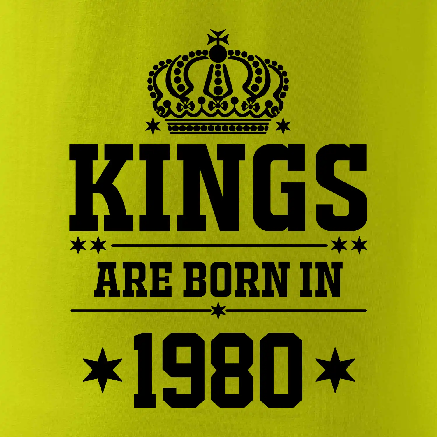 Kings are born in 1980
