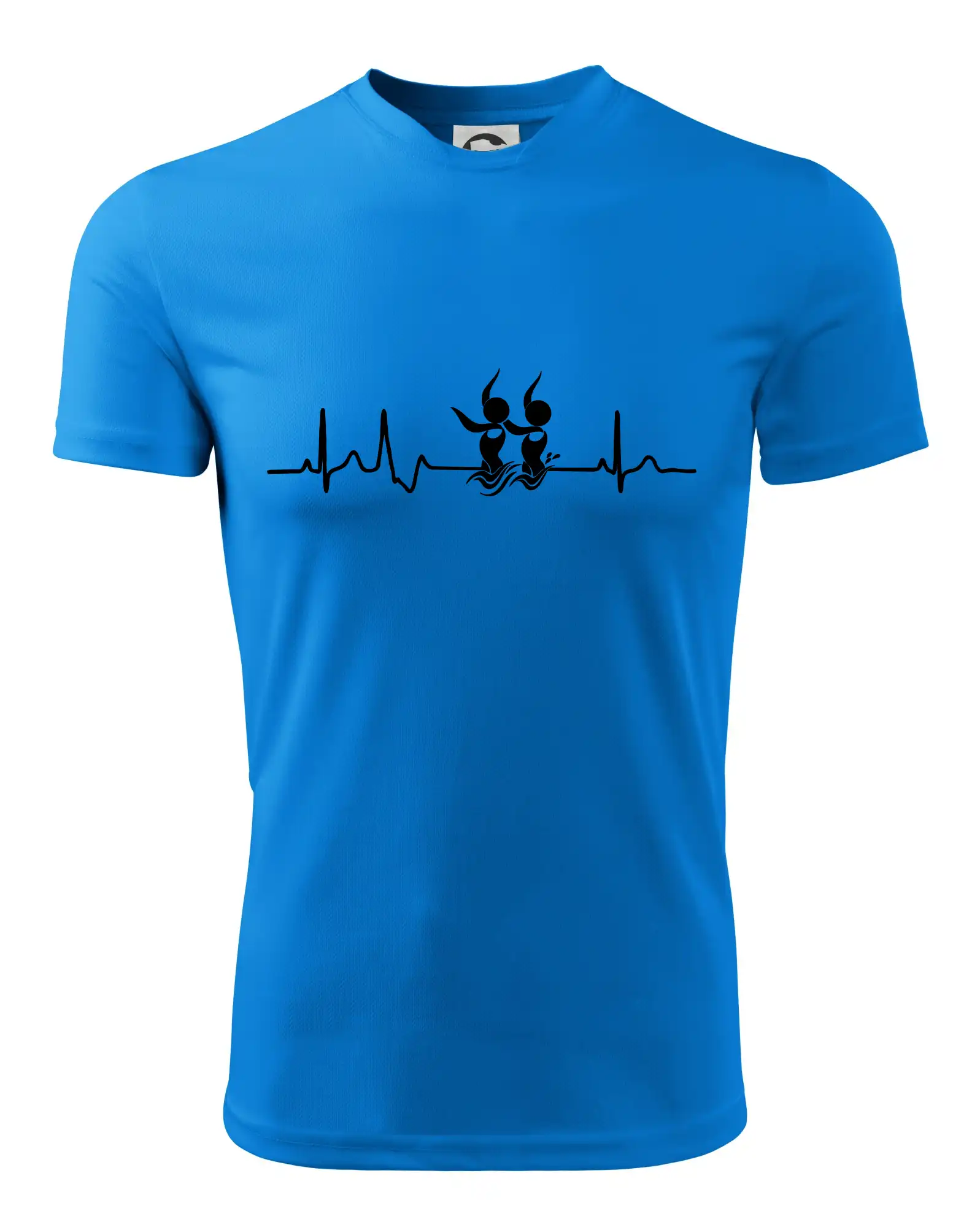 EKG synchronizované plavání