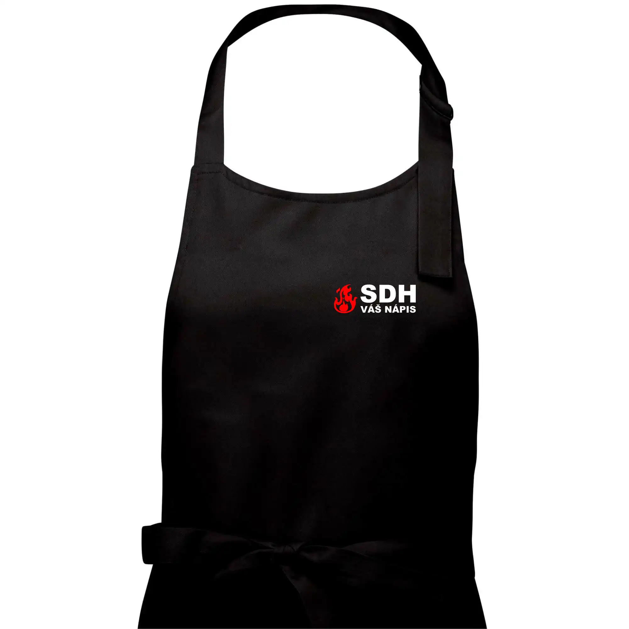 SDH nápis (oheň, název sboru - vlastní nápis)