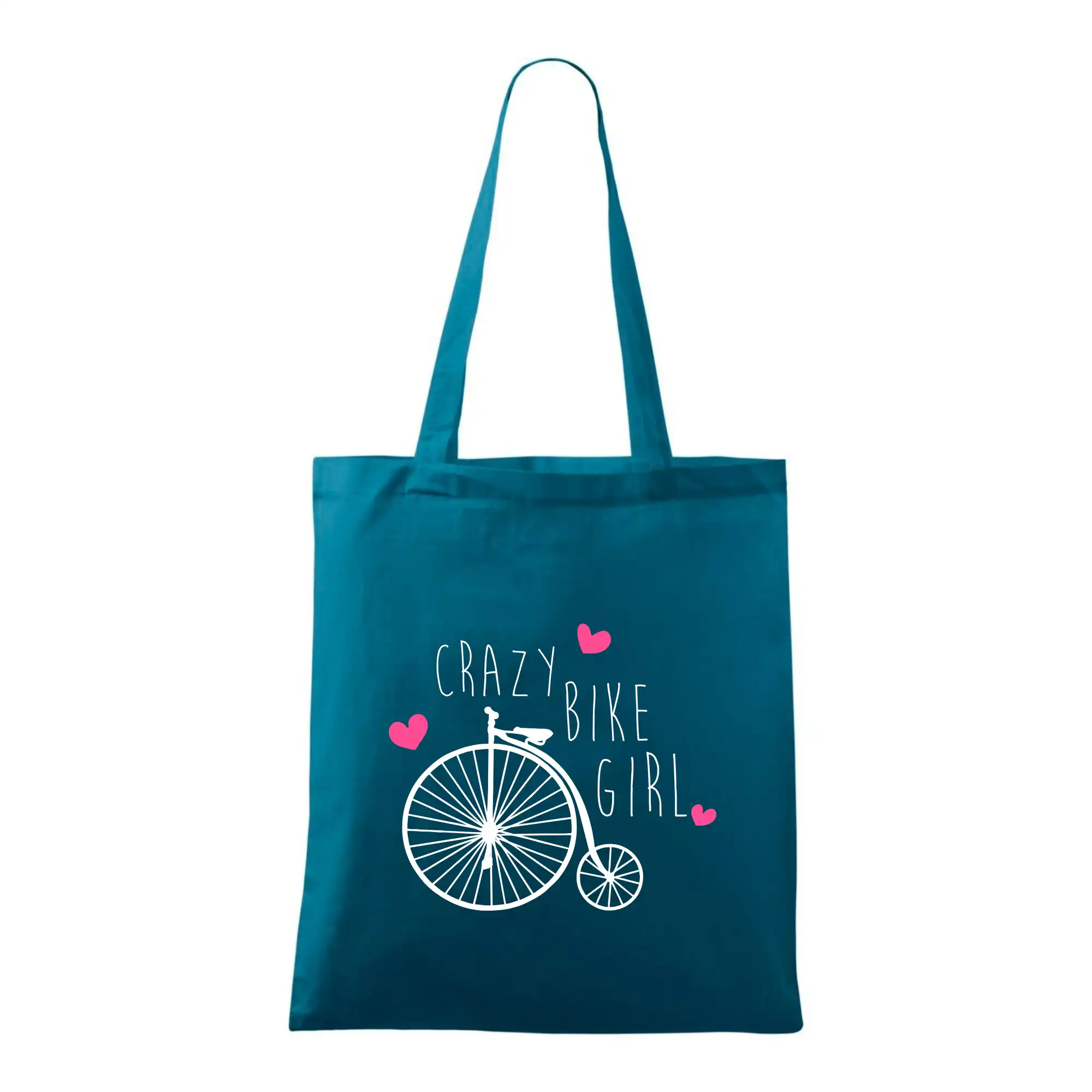 Crazy bike girl