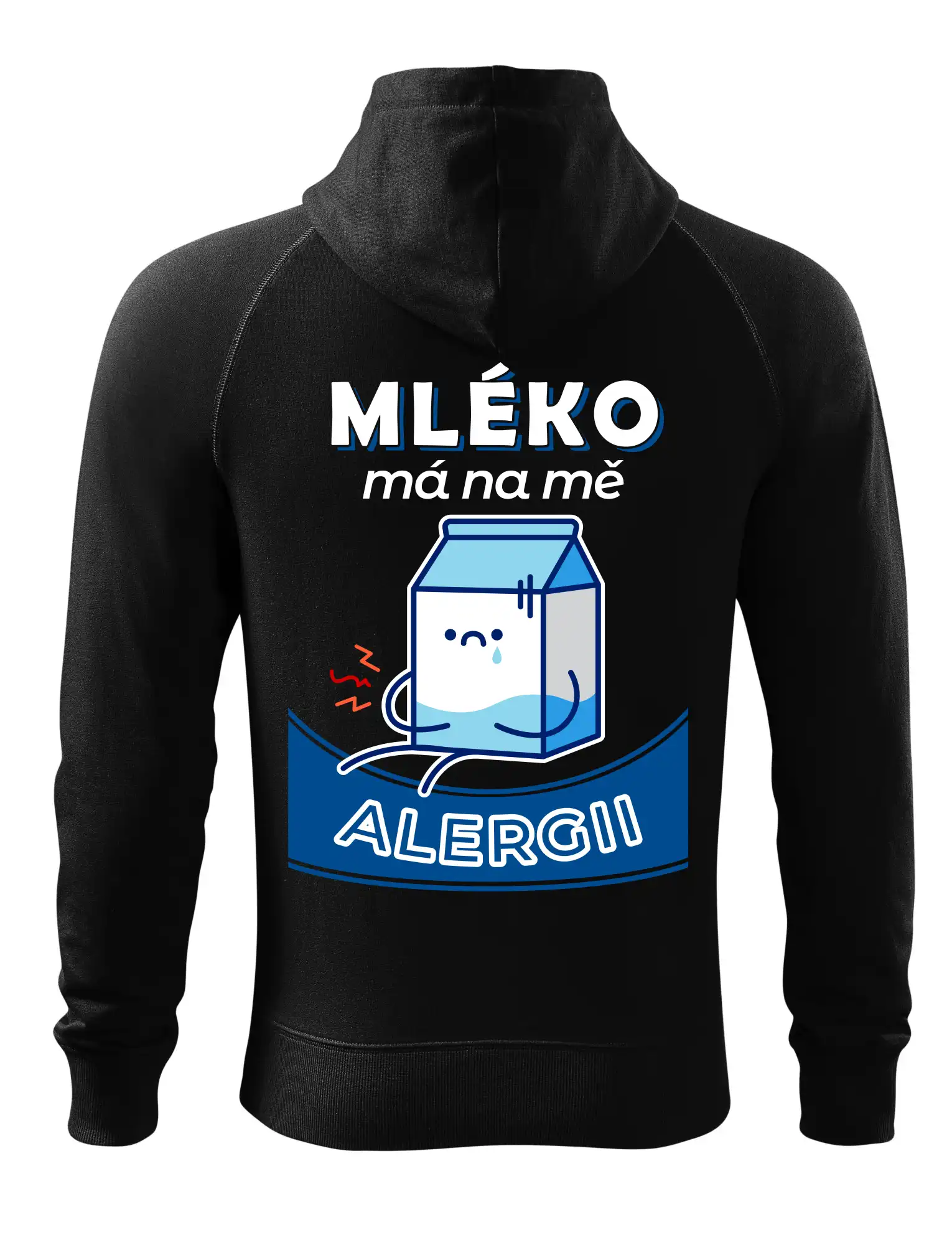 Mléko má na mě alergii