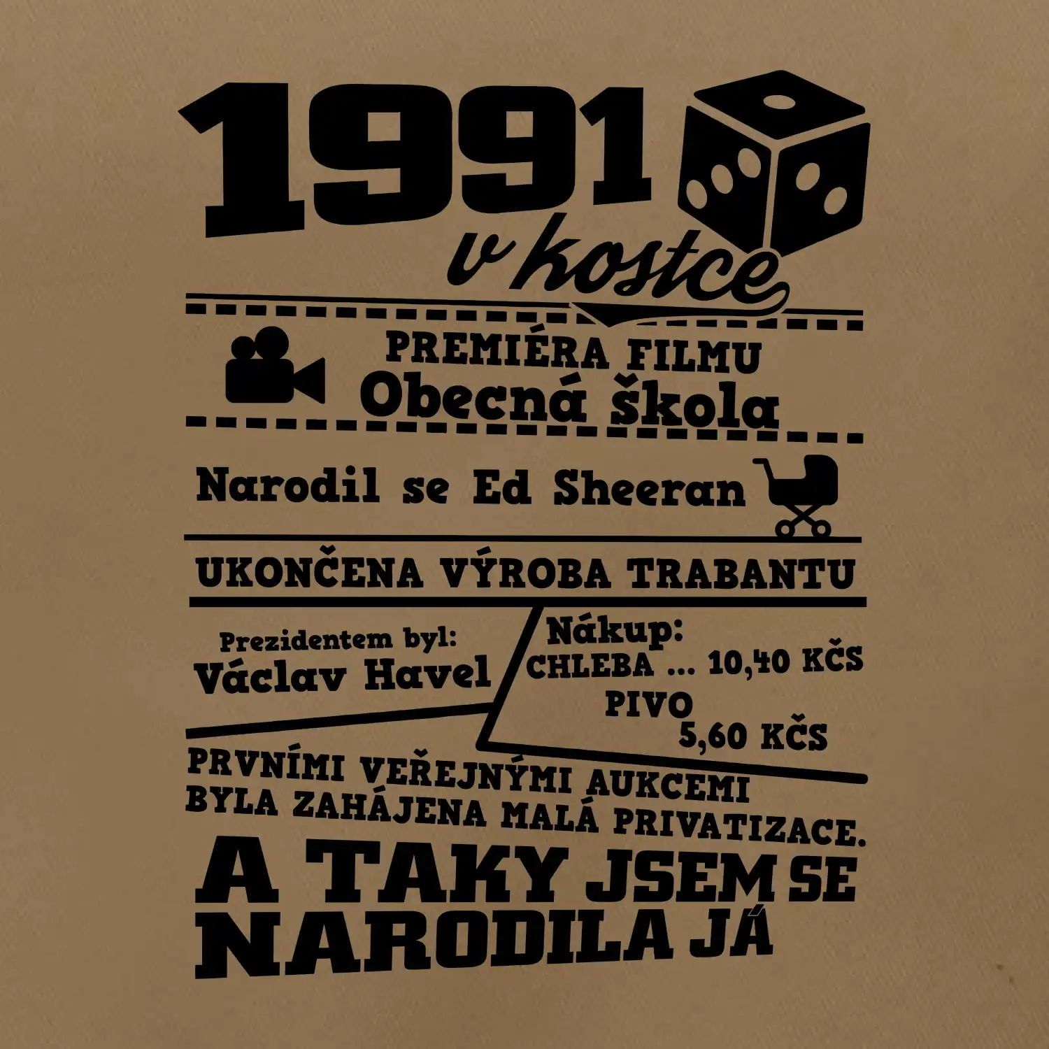 1991 v kostce