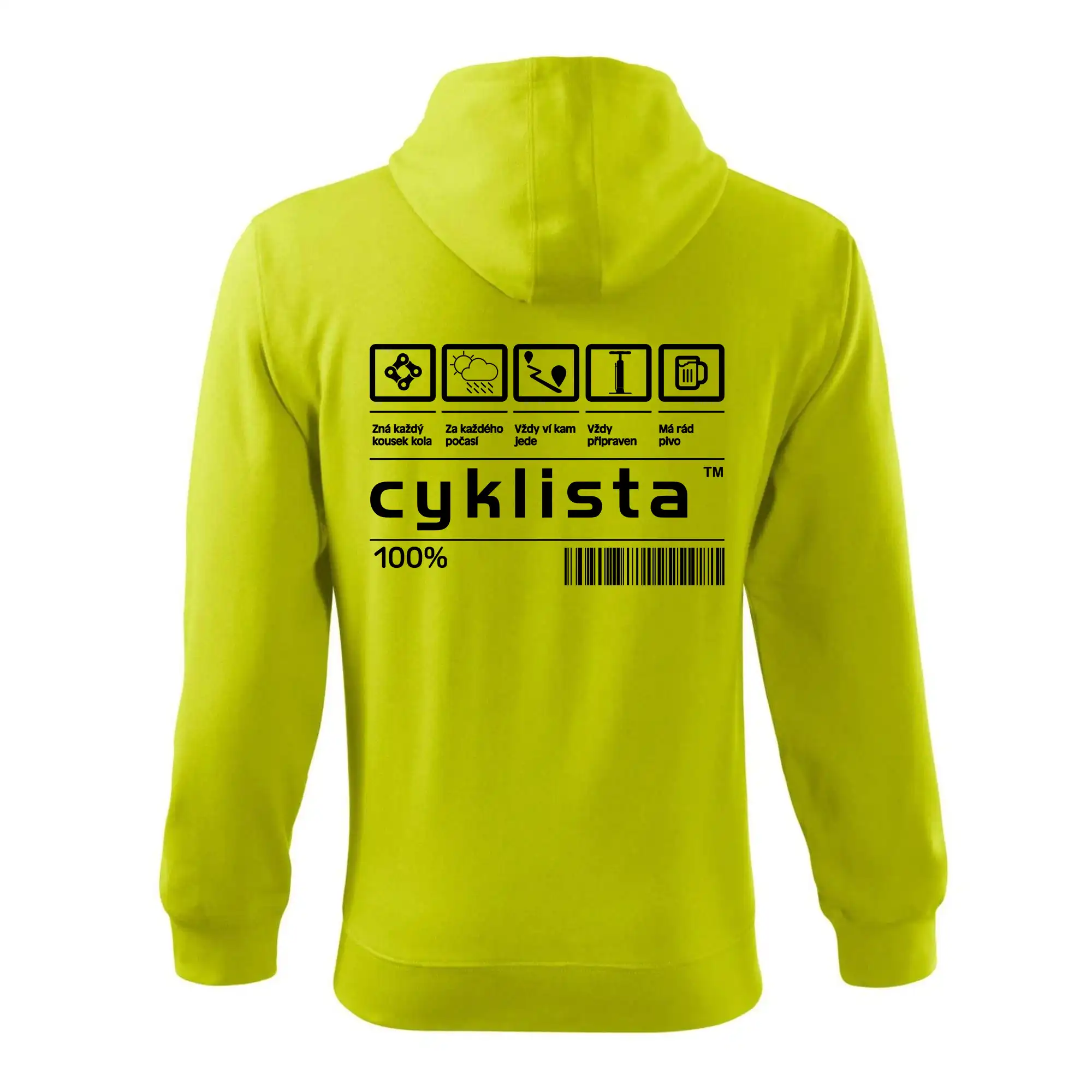Čárový kód - Cyklista