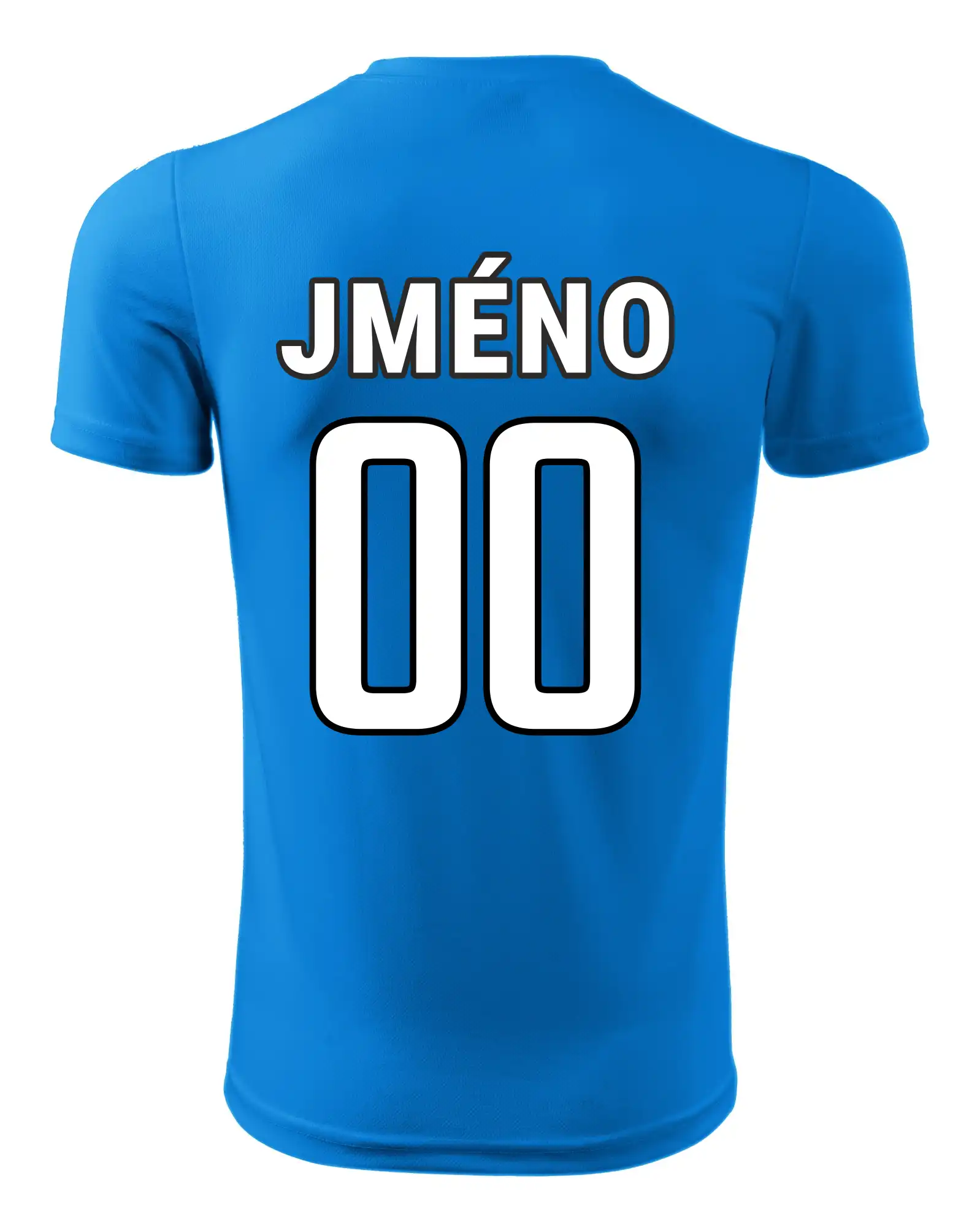 Fotbalový dres - vlastní jméno a číslo
