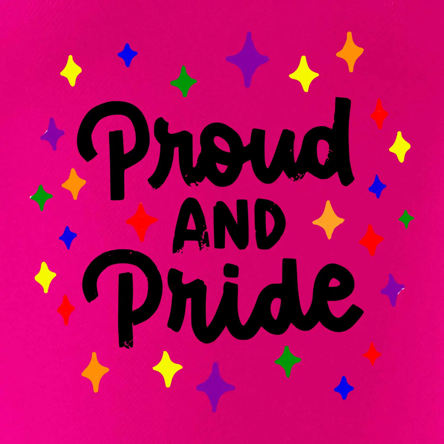 Proud and pride hvězdy