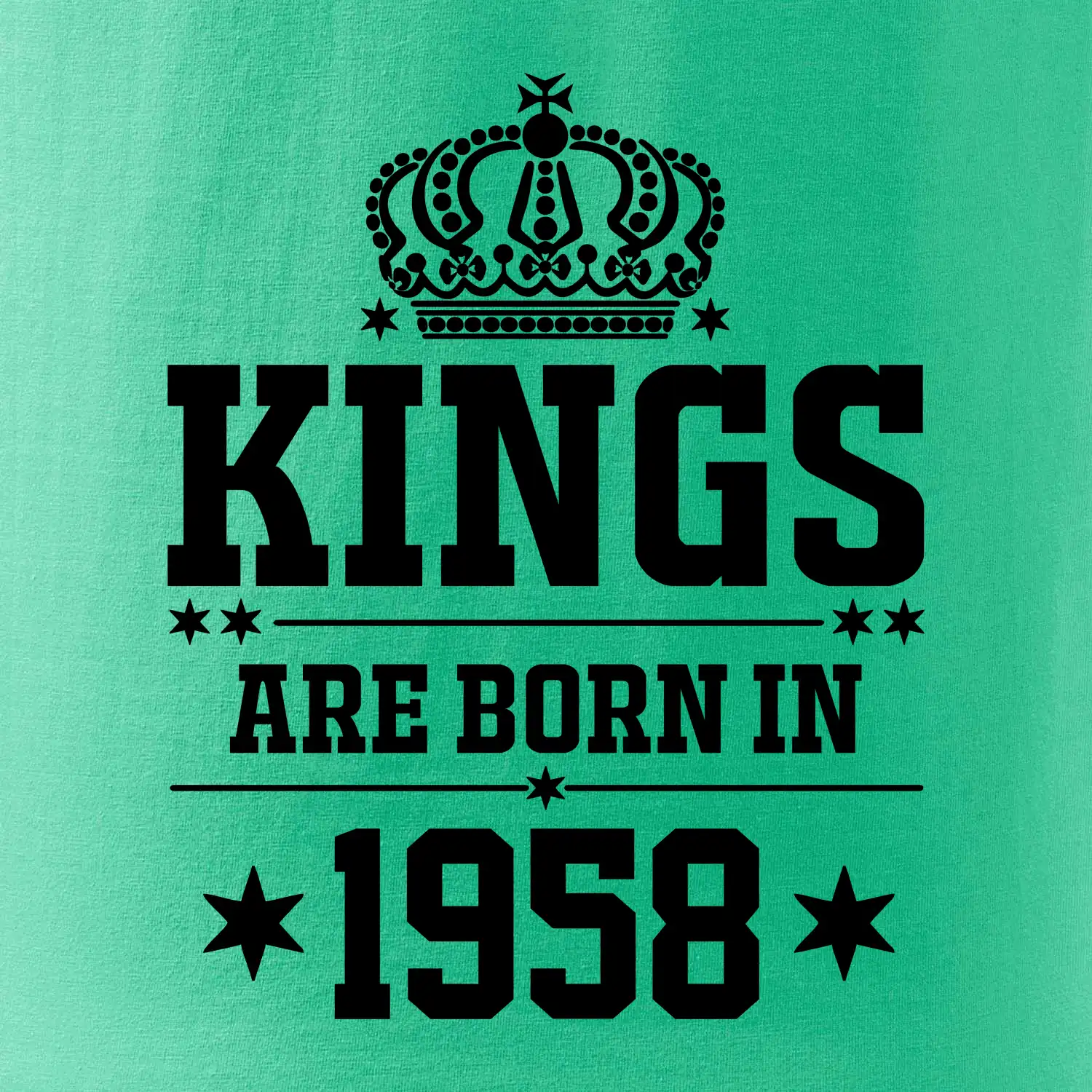 Kings are born in 1958
