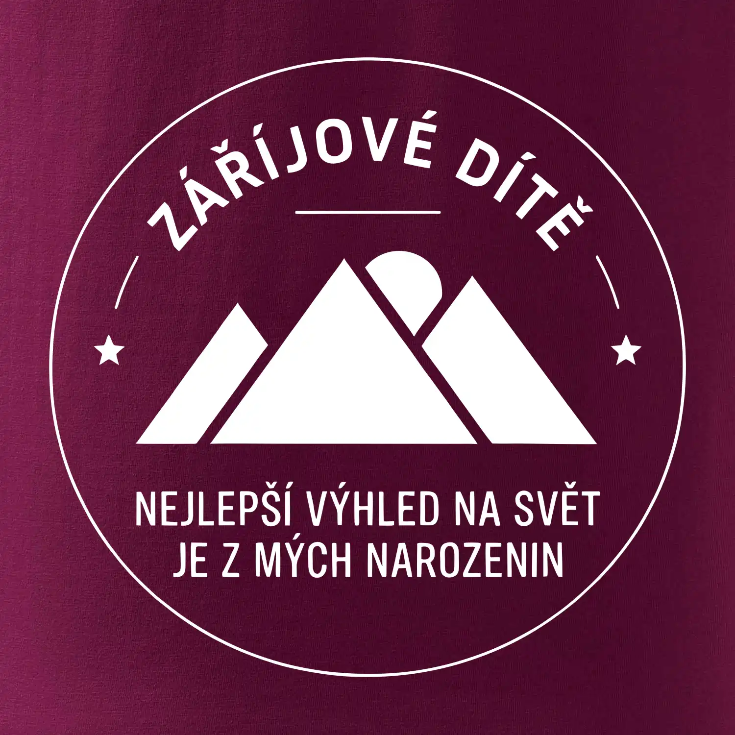 Zářijové dítě. Nejlepší výhled na svět je z mých narozenin
