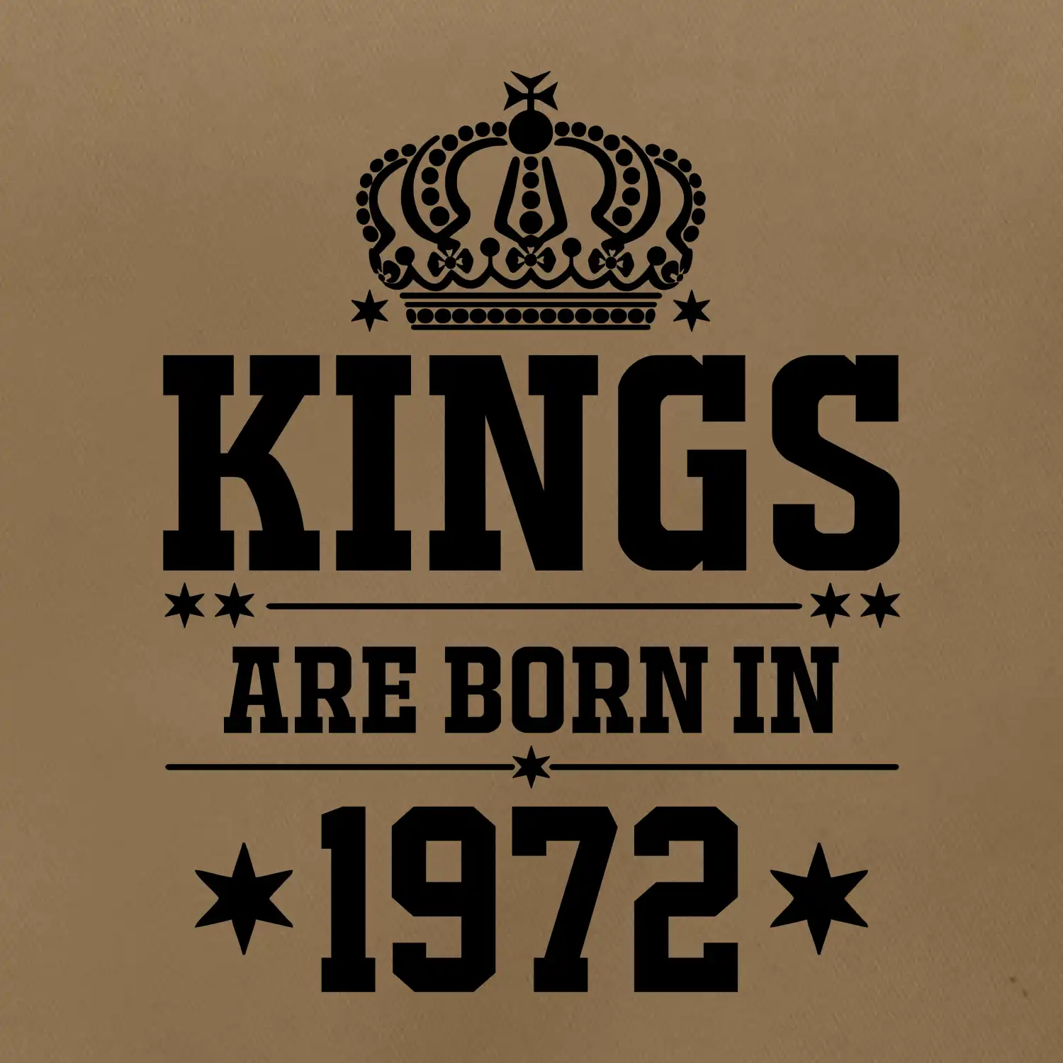 Kings are born in 1972