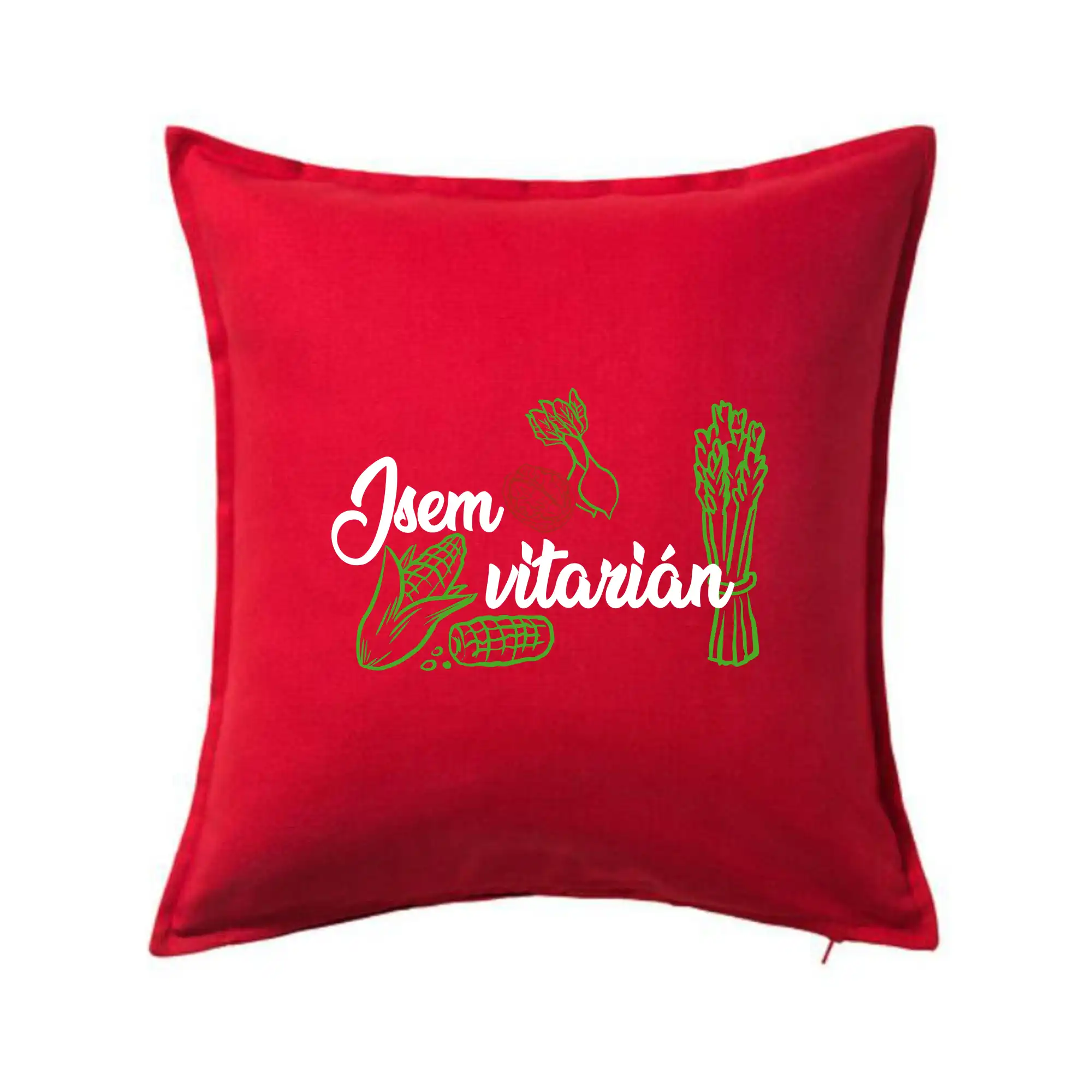 Jsem vitarián - nápis