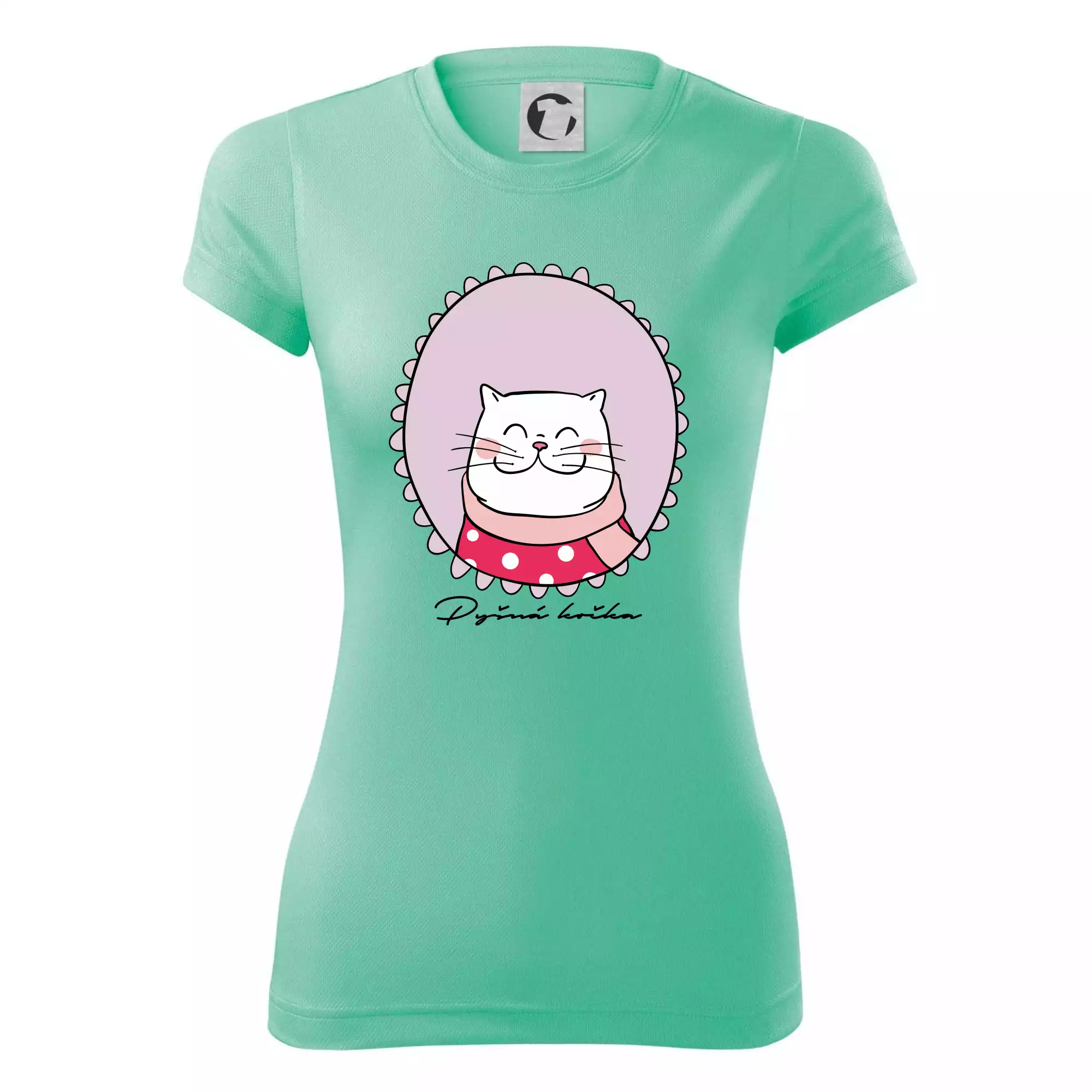 Pyšná kočka fialová