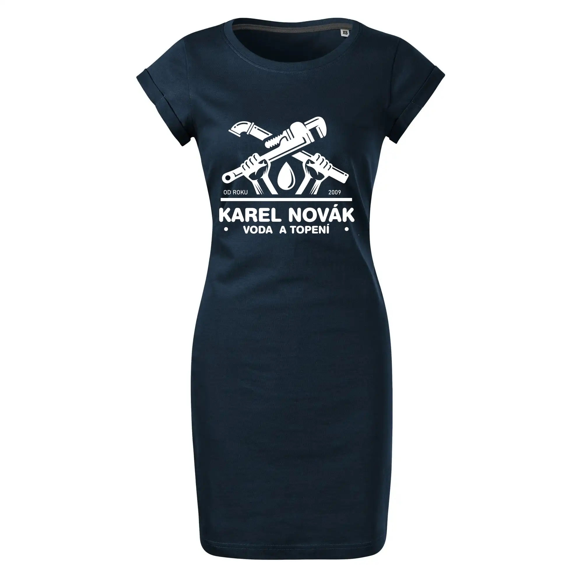 Instalatér - Překřížené klíče vlastní nápis