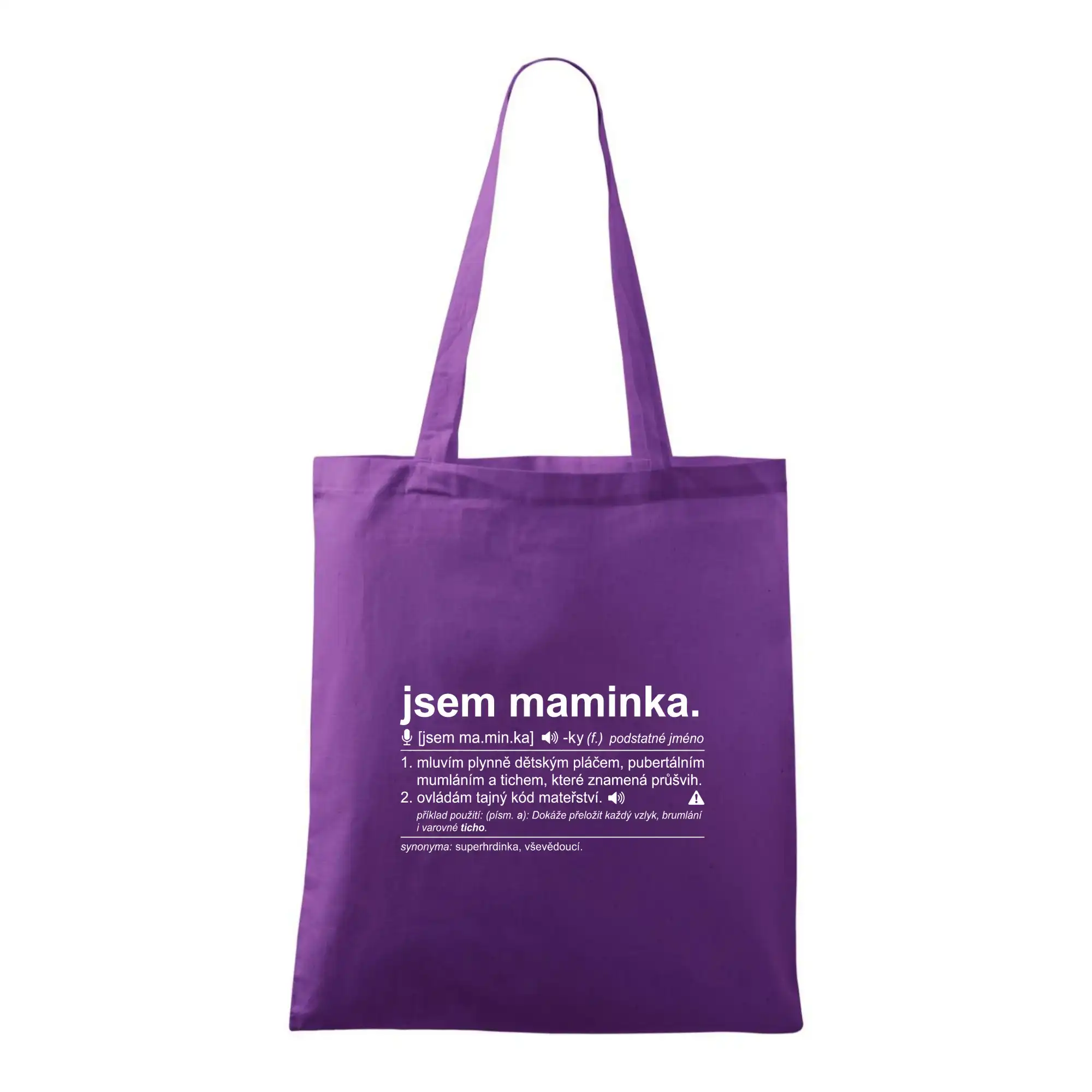 Jsem maminka. Mluvím plynně dětským pláčem bíle