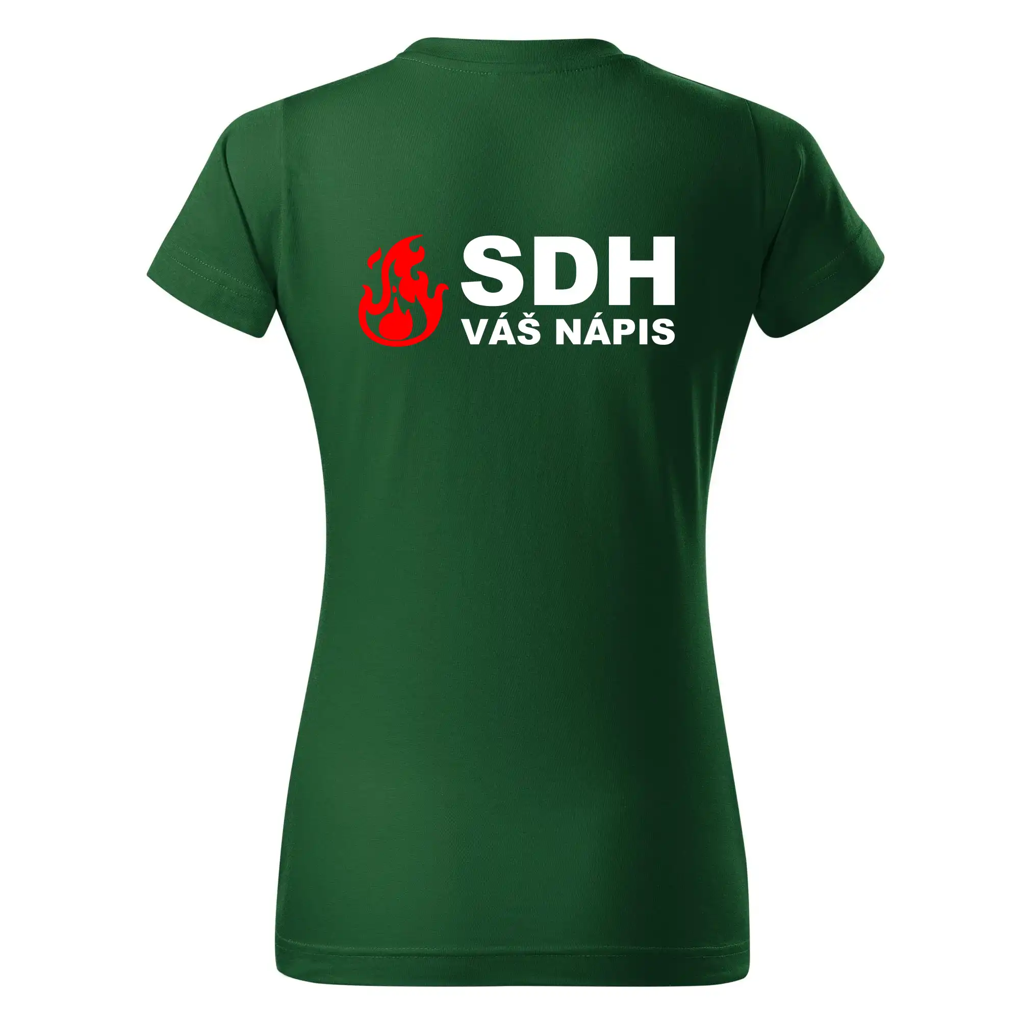 SDH nápis (oheň, firesport, název sboru - vlastní nápis)