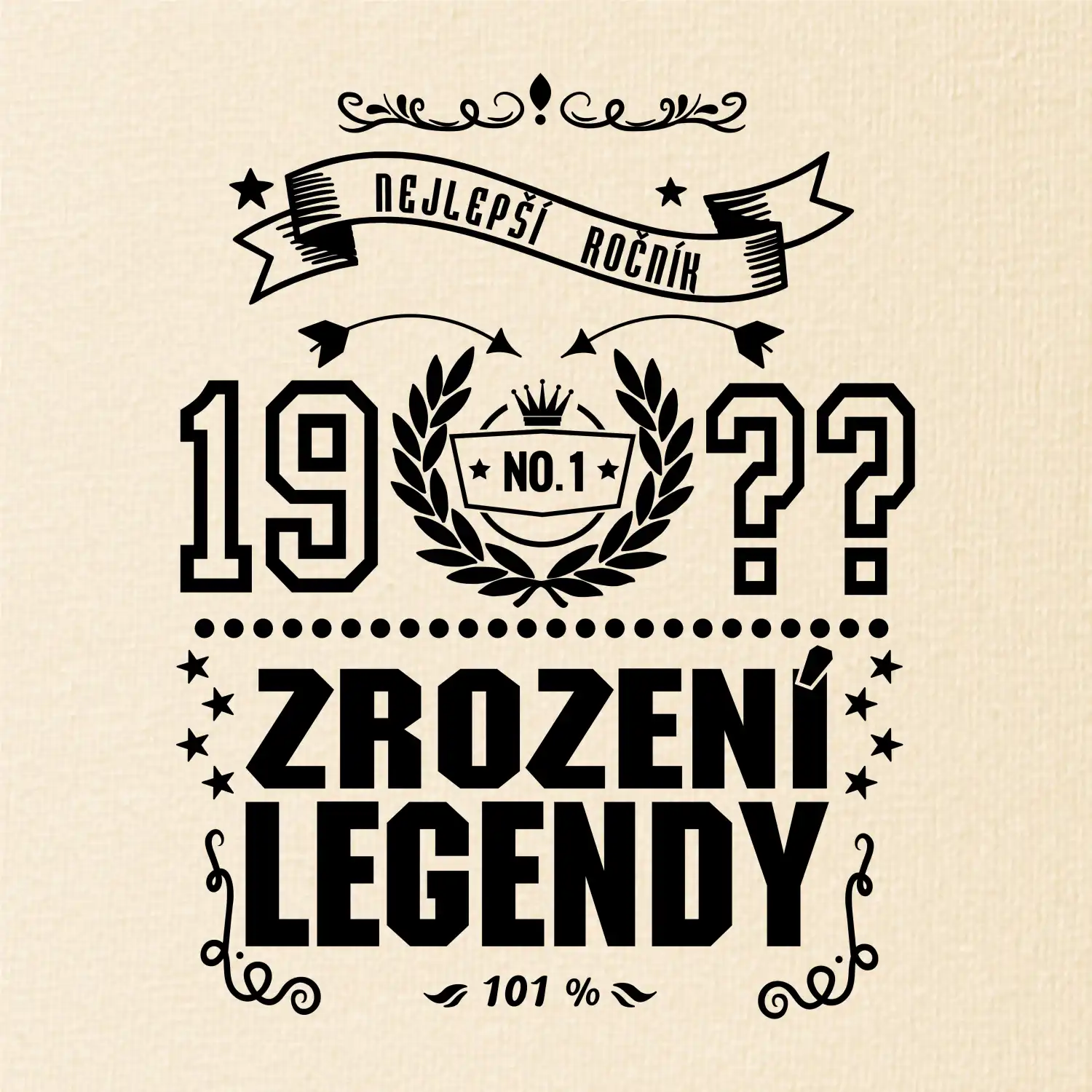 Zrození legendy - pro všechny - vlastní letopočet