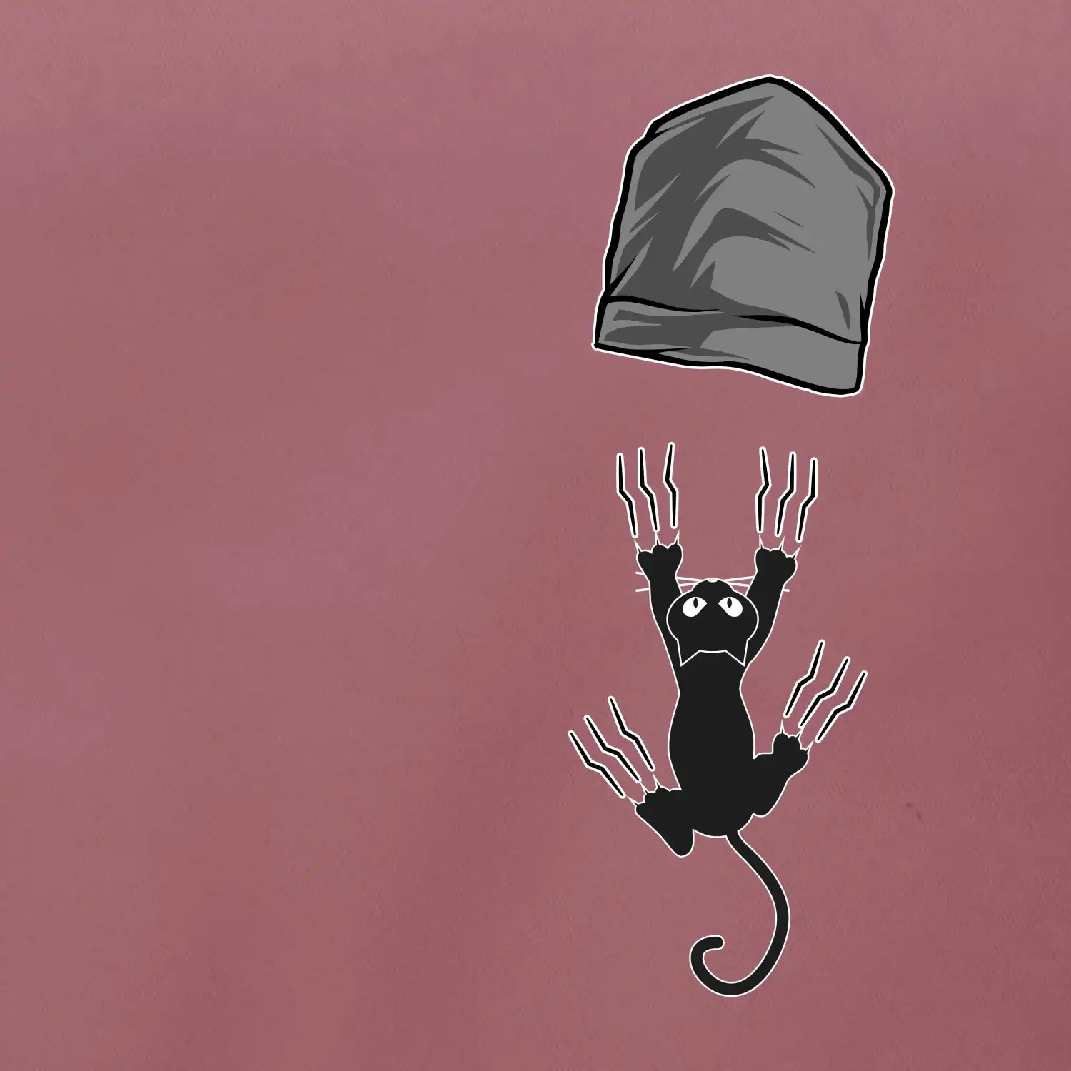 Kočka vypadla z kapsy