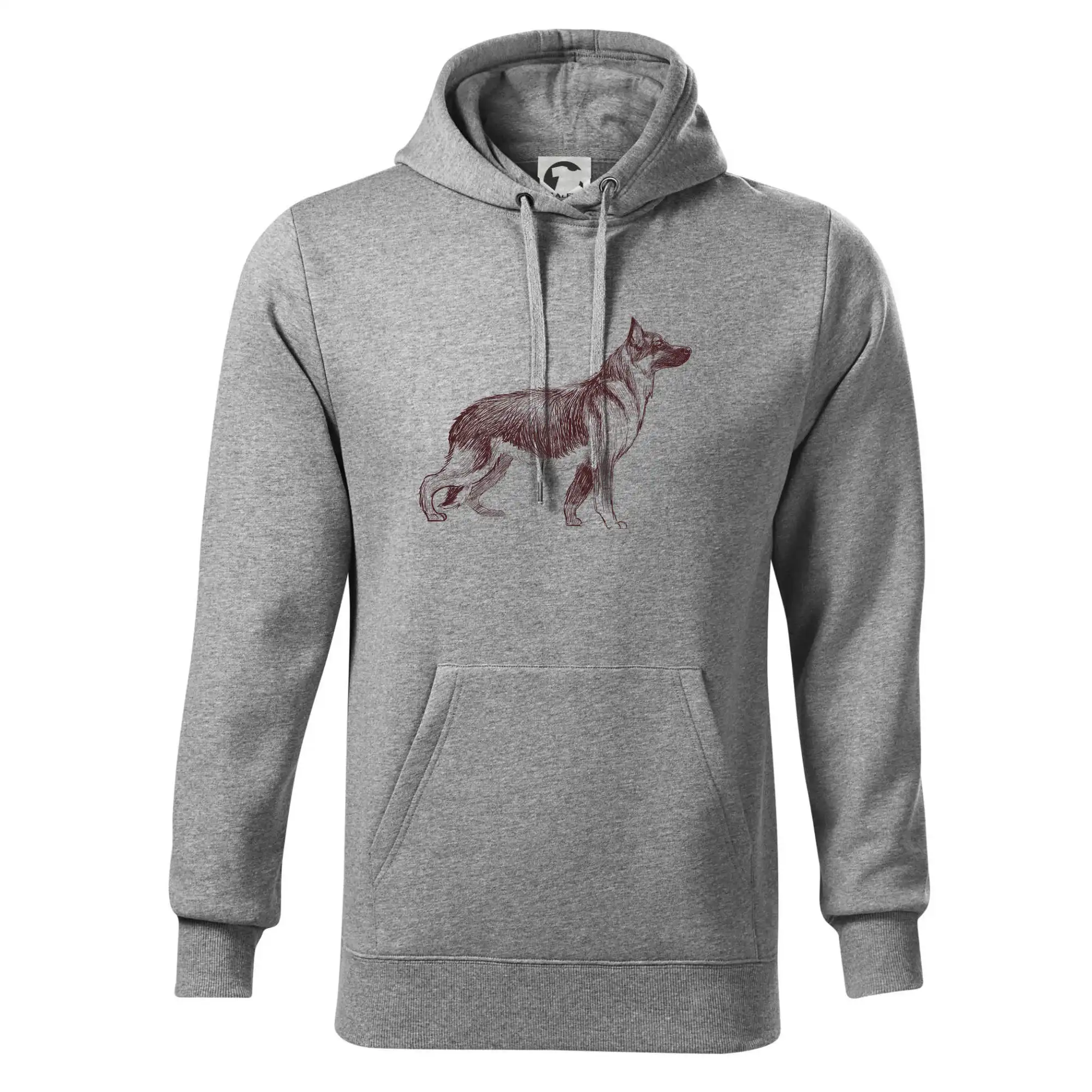 Německý ovčák -  kreslený skica