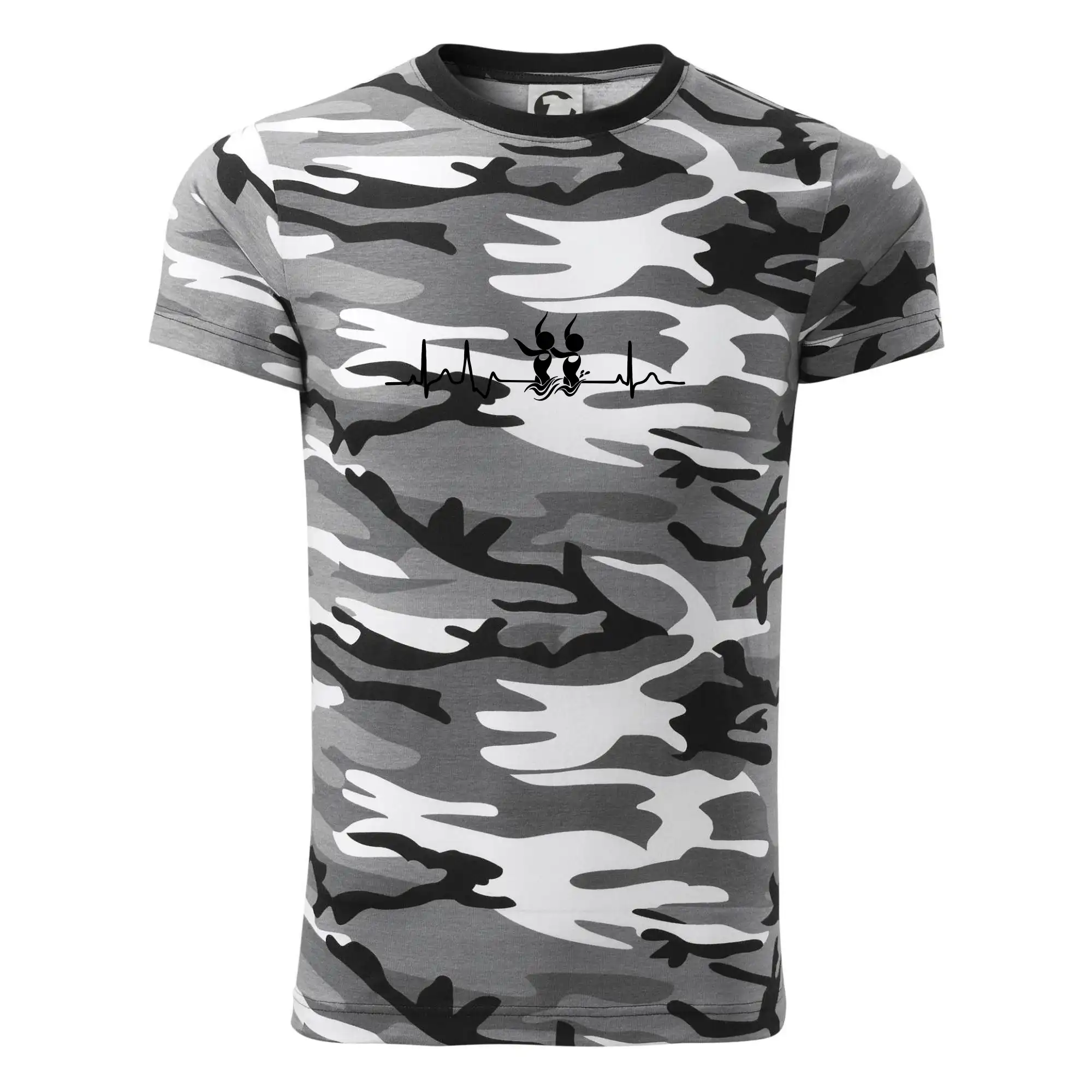 EKG synchronizované plavání