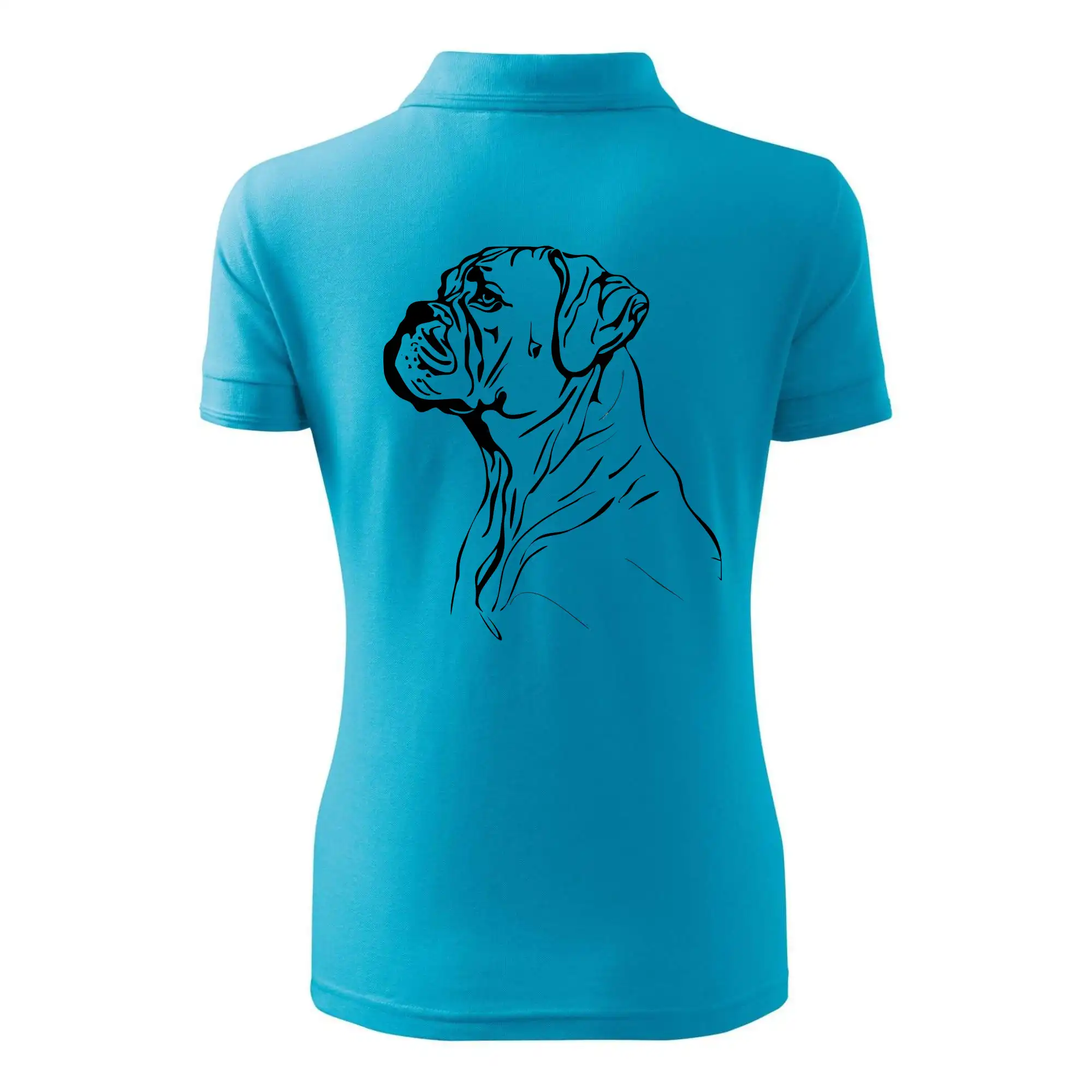 Boxer černá kresba