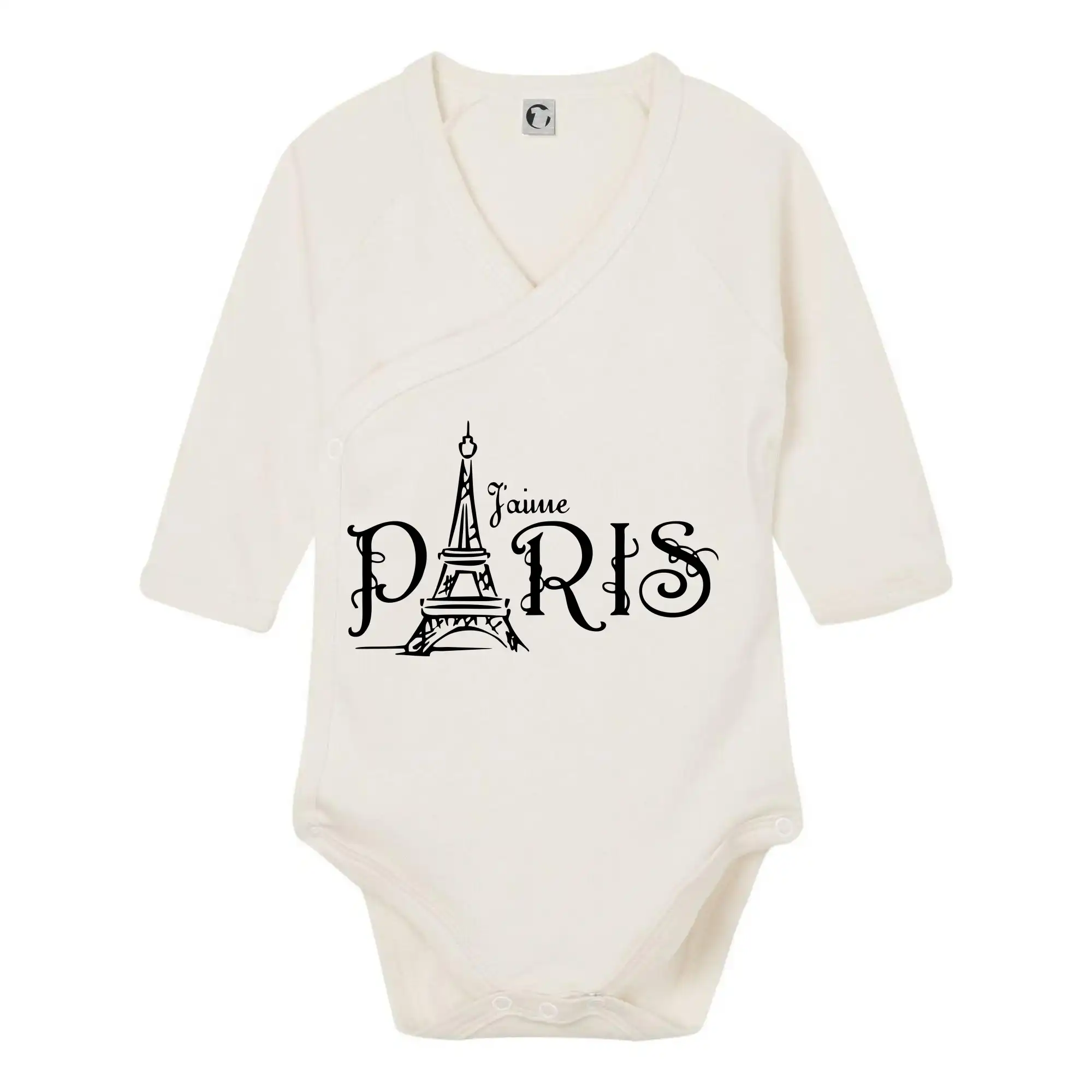 Paris nápis Eiffelovka rovný