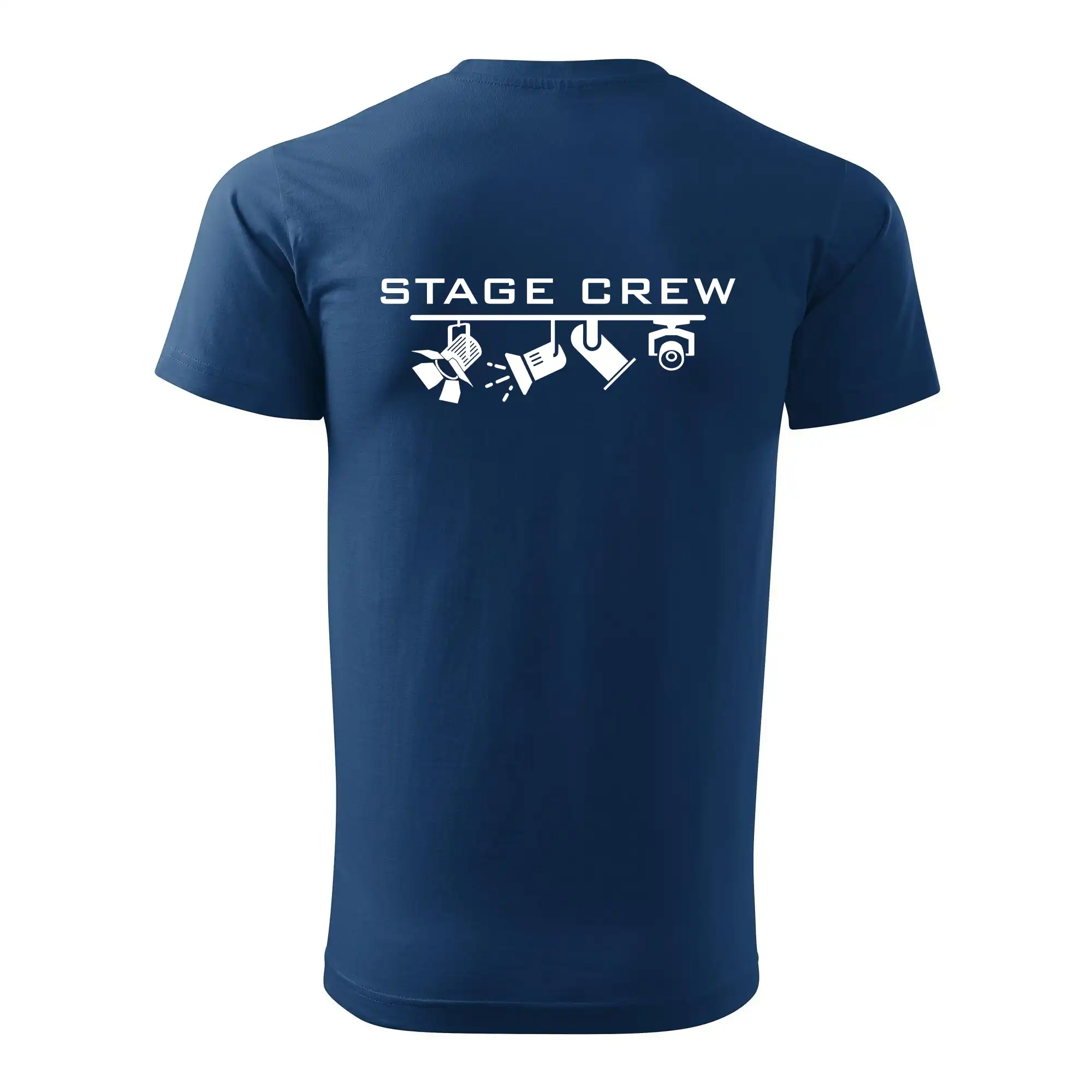 Jméno a nápis na zádech - stage crew