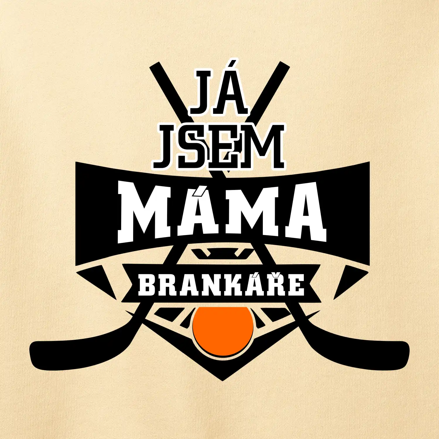 Hokejbal - Já jsem máma brankáře