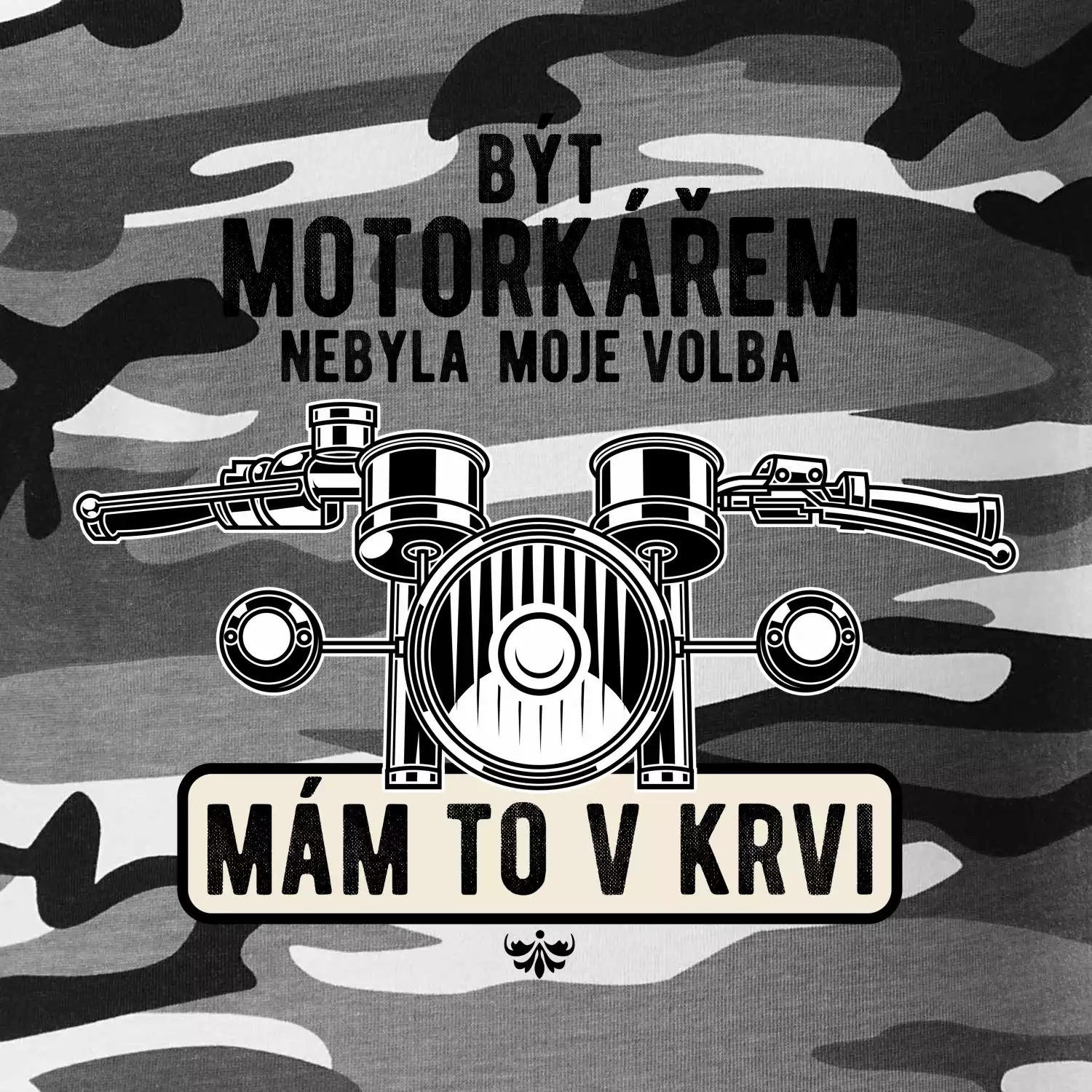 Být motorkářem nebyla moje volba řidítka