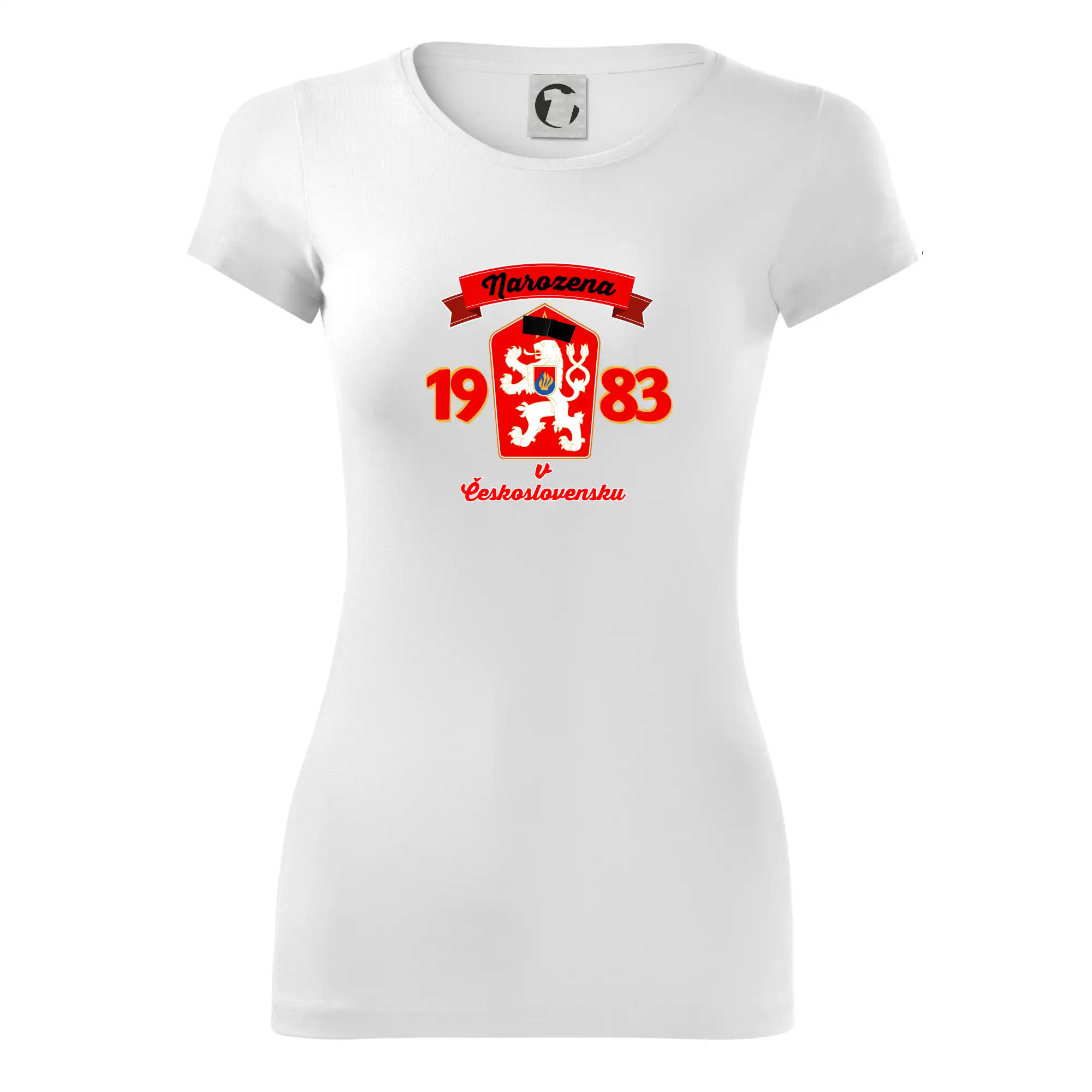 Narozena v Československu - Přelepený znak 1983