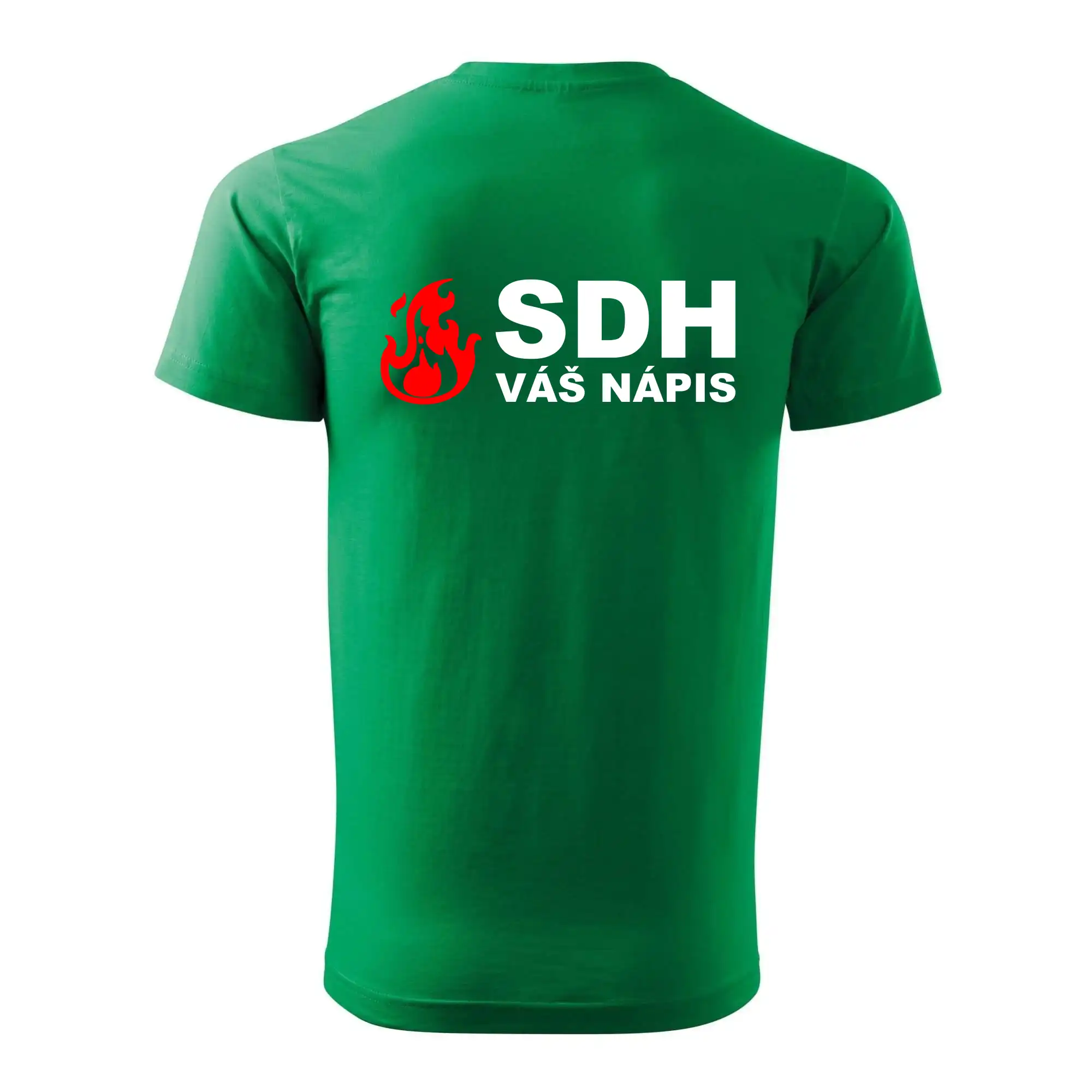 SDH nápis (oheň, firesport, název sboru - vlastní nápis)