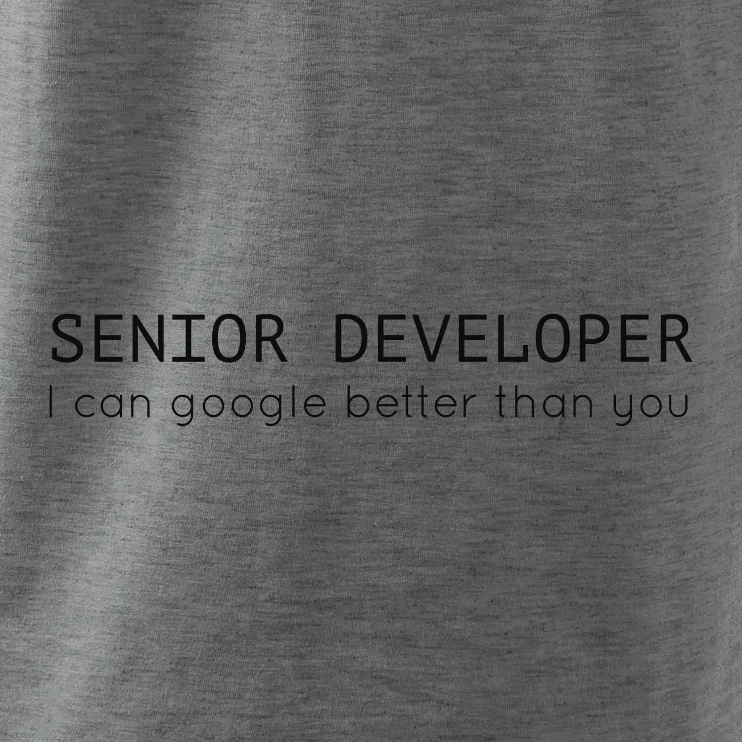 Senior developer google better than you