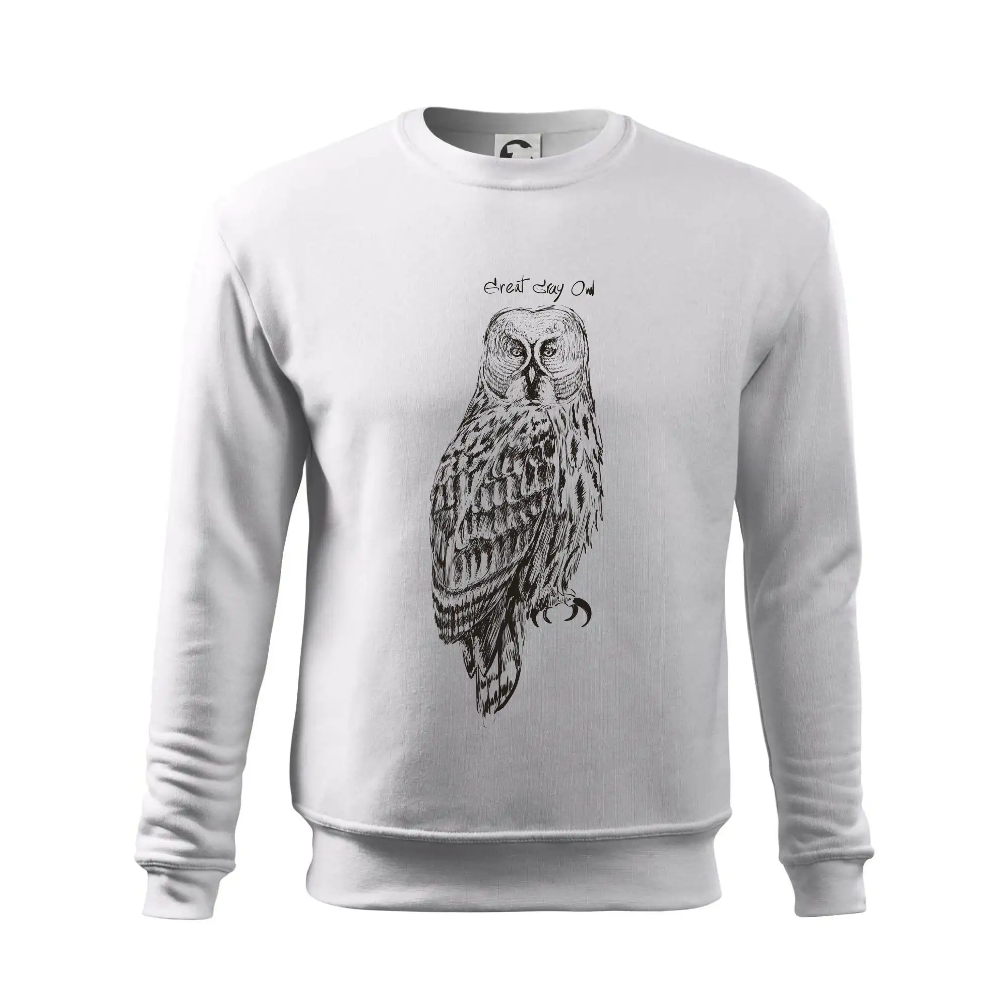 Puštík vousatý great gray owl