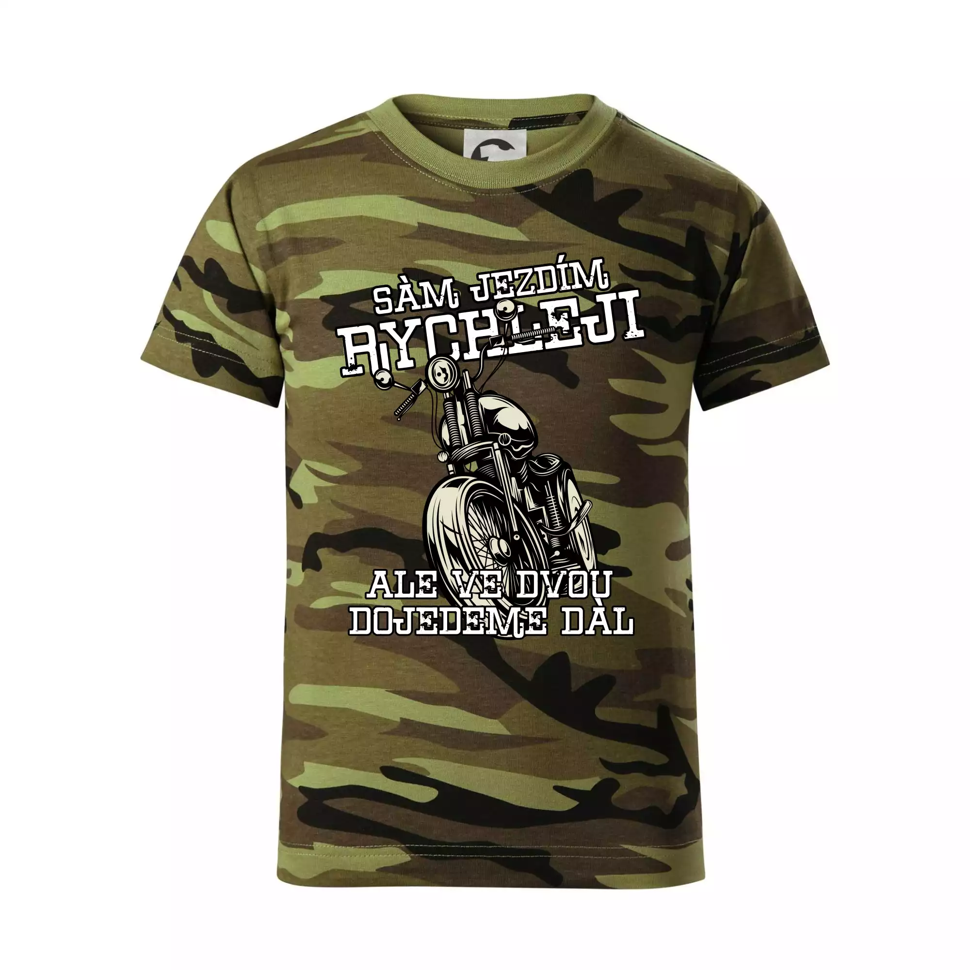 Sám jezdím rychleji, ale ve dvou dojedeme dál