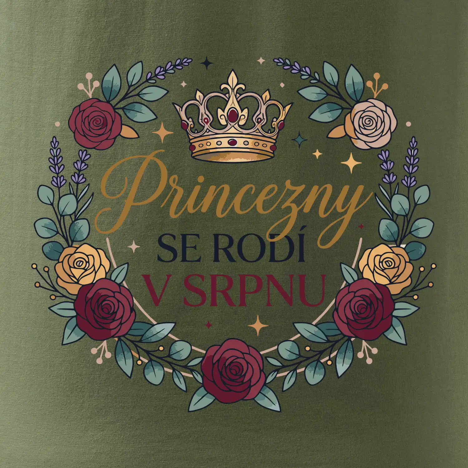 Růže - princezny se rodí v srpnu