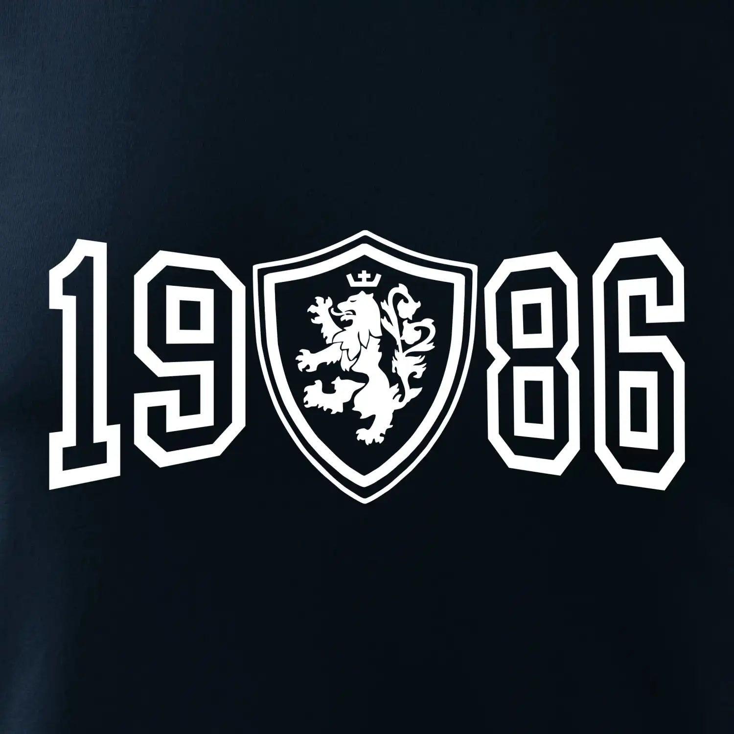 Narozeninový motiv - znak - 1986