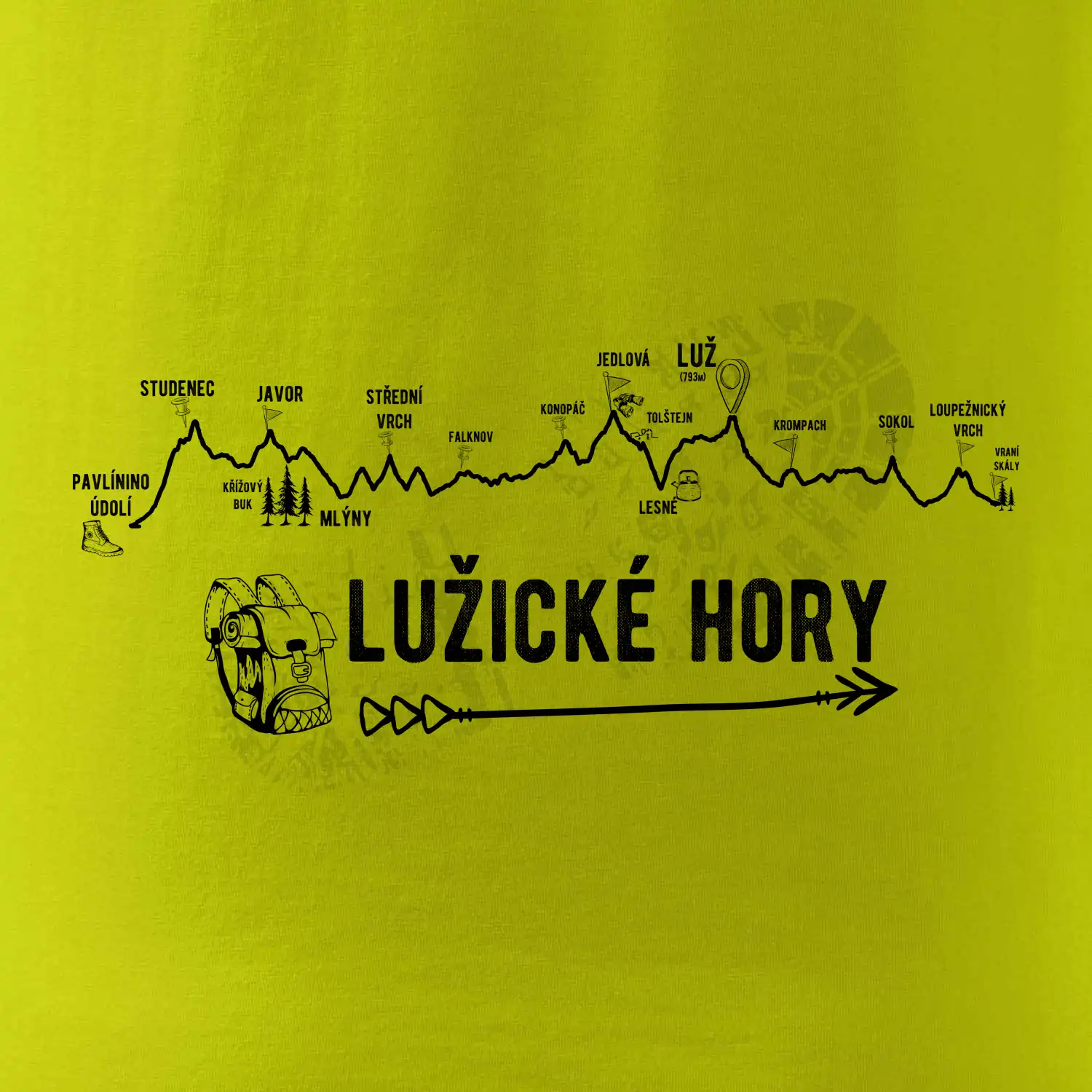 Profil Lužické hory