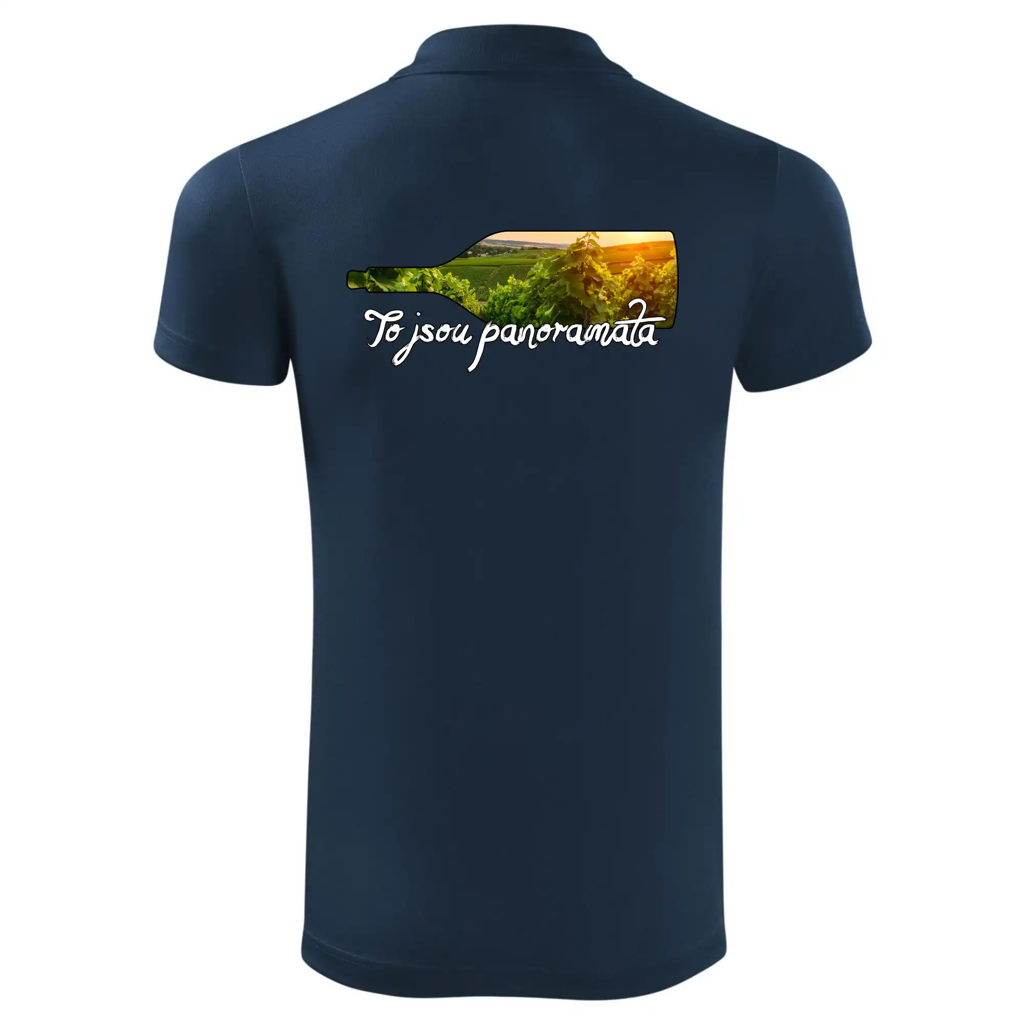 To jsou panoramata vinice