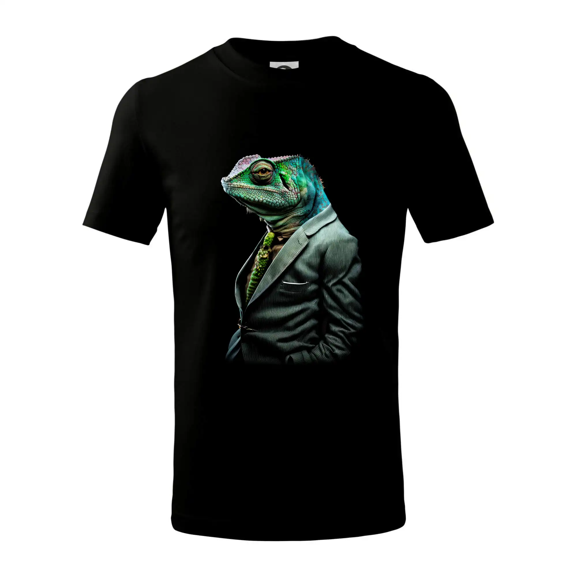 Chameleon v obleku