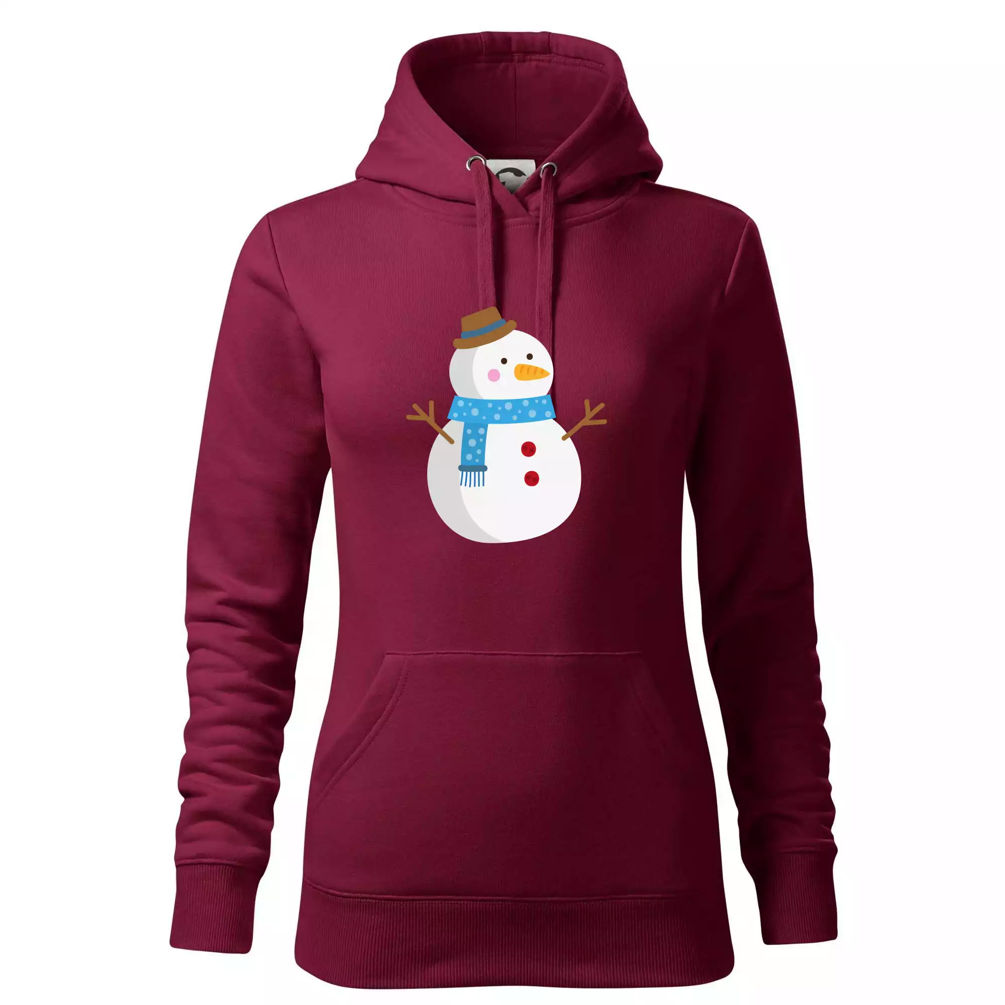 Sněhulák se šálou