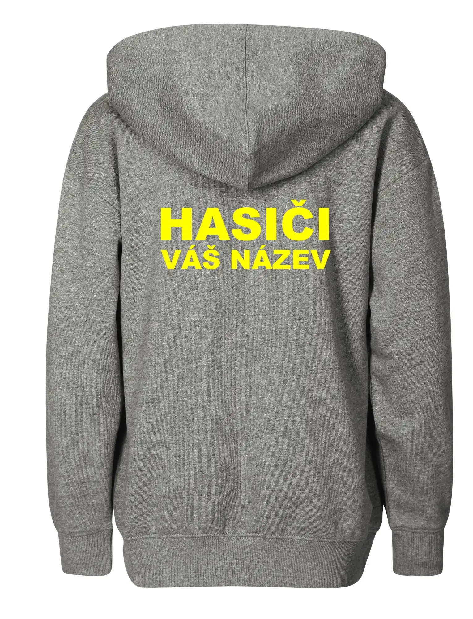 Hasiči - žlutý nápis - váš název sboru