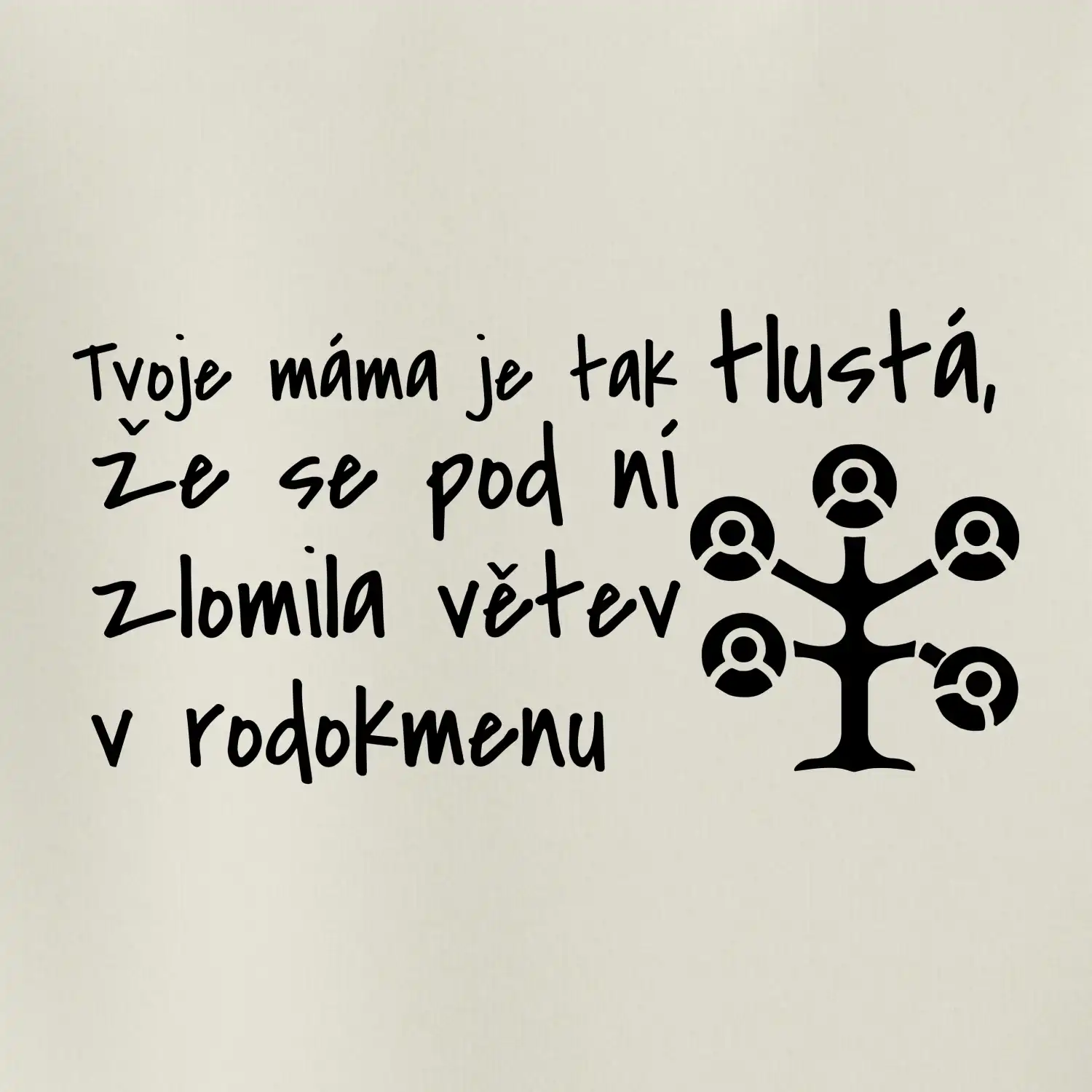 Tvoje mama je tak tlustá - větev