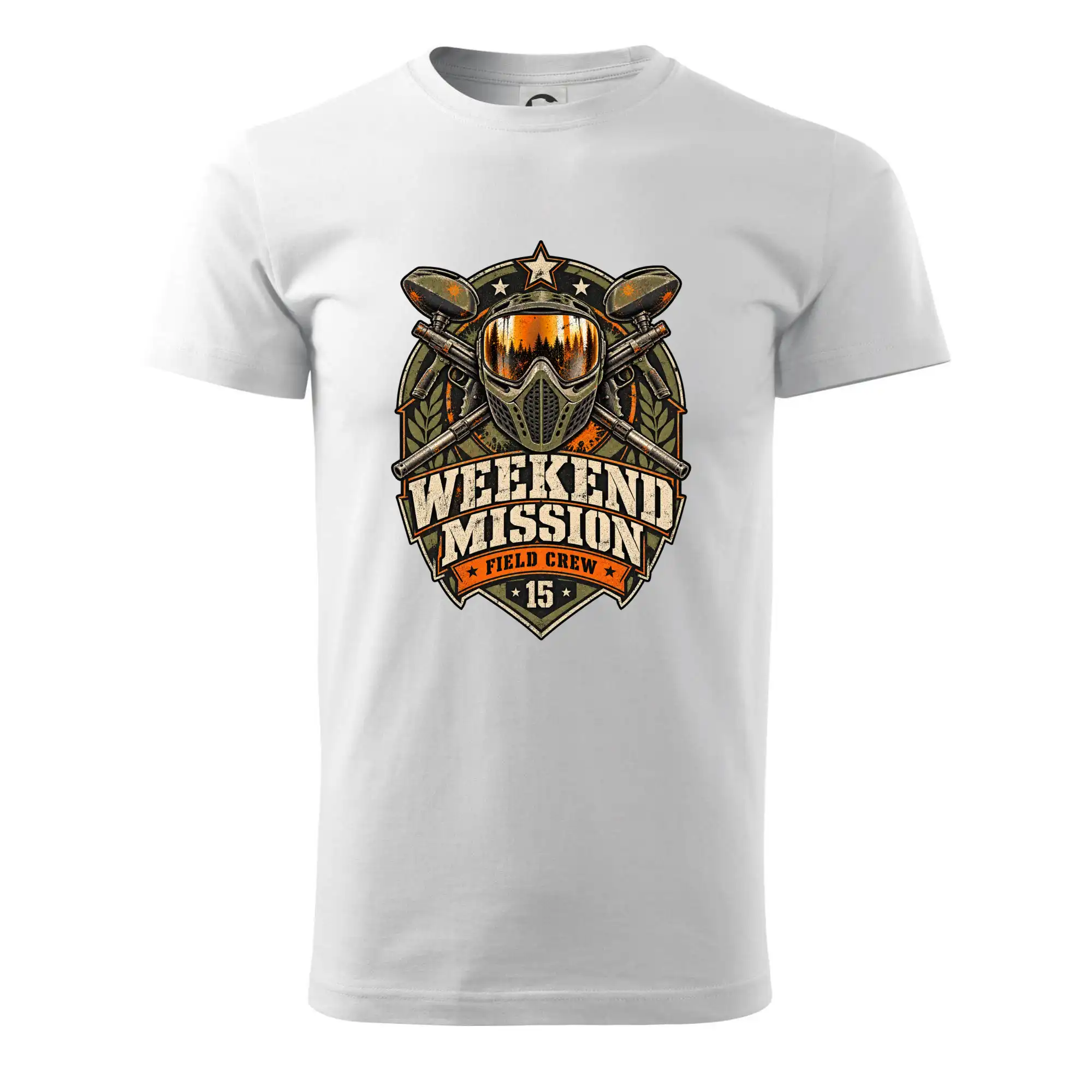 Víkendová mise vintage paintball odznak