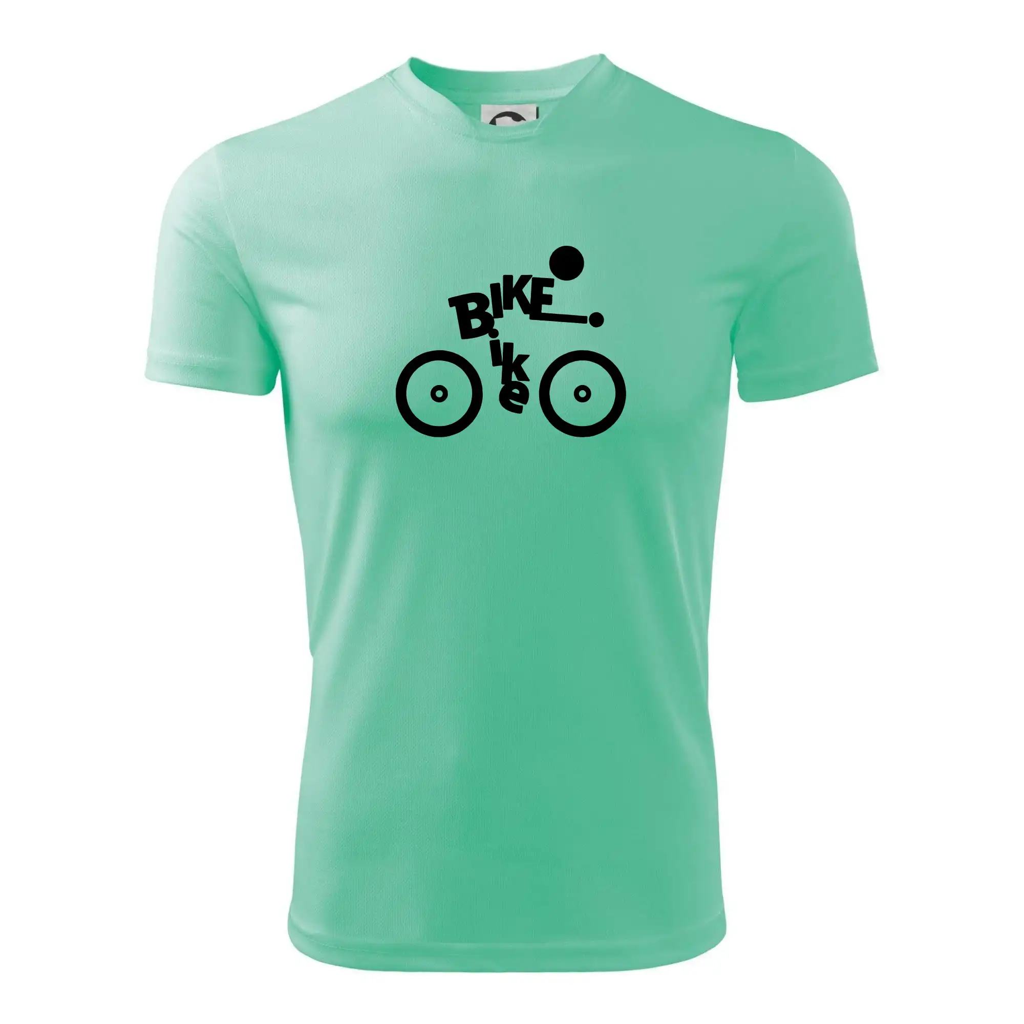 Bike nápis postava