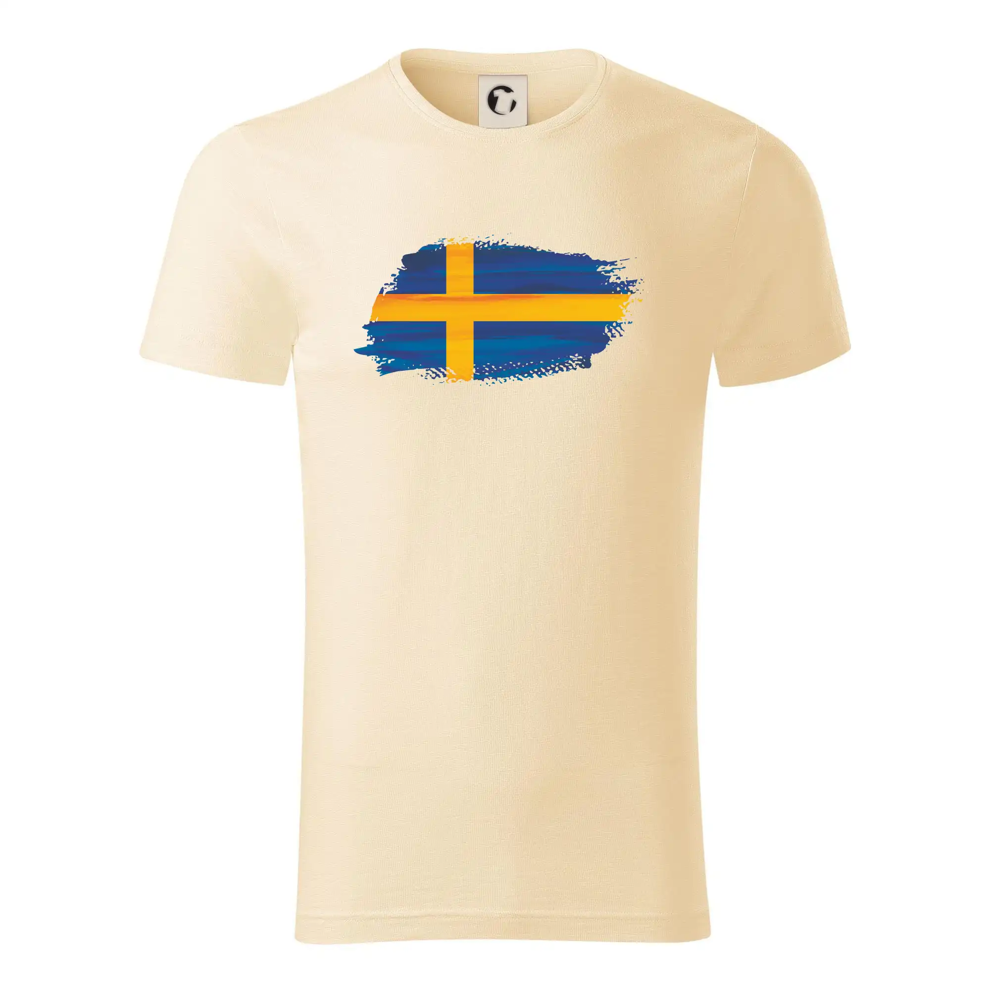 Švédská vlajka kreslená