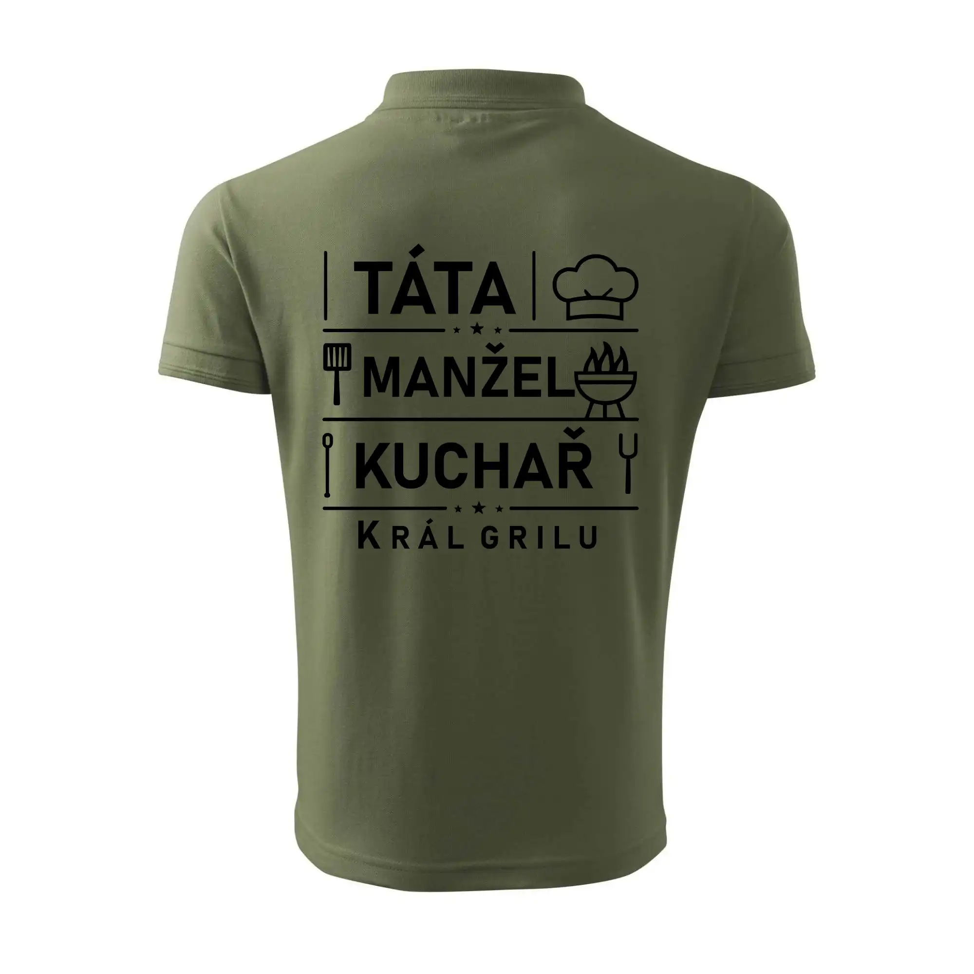 Táta manžel kuchař král grilu