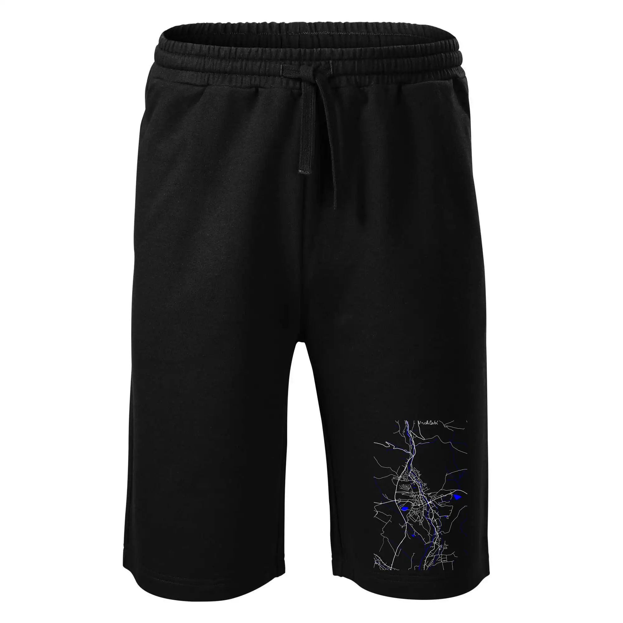 Vrchlabí - Mapa s vodními toky