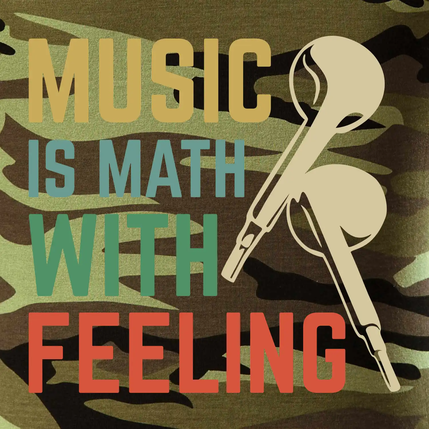 Music is math with feeling