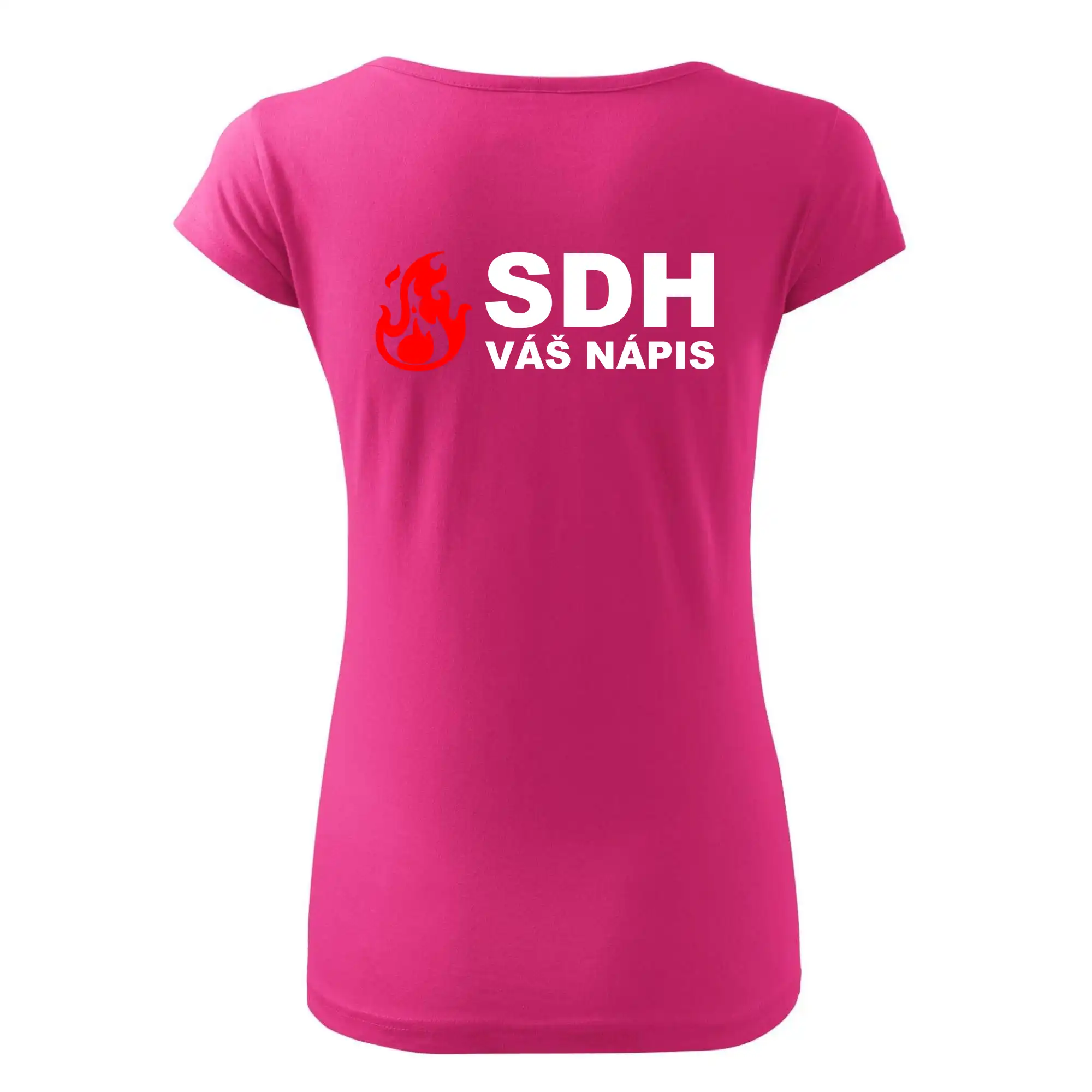 SDH nápis (oheň, firesport, název sboru - vlastní nápis)