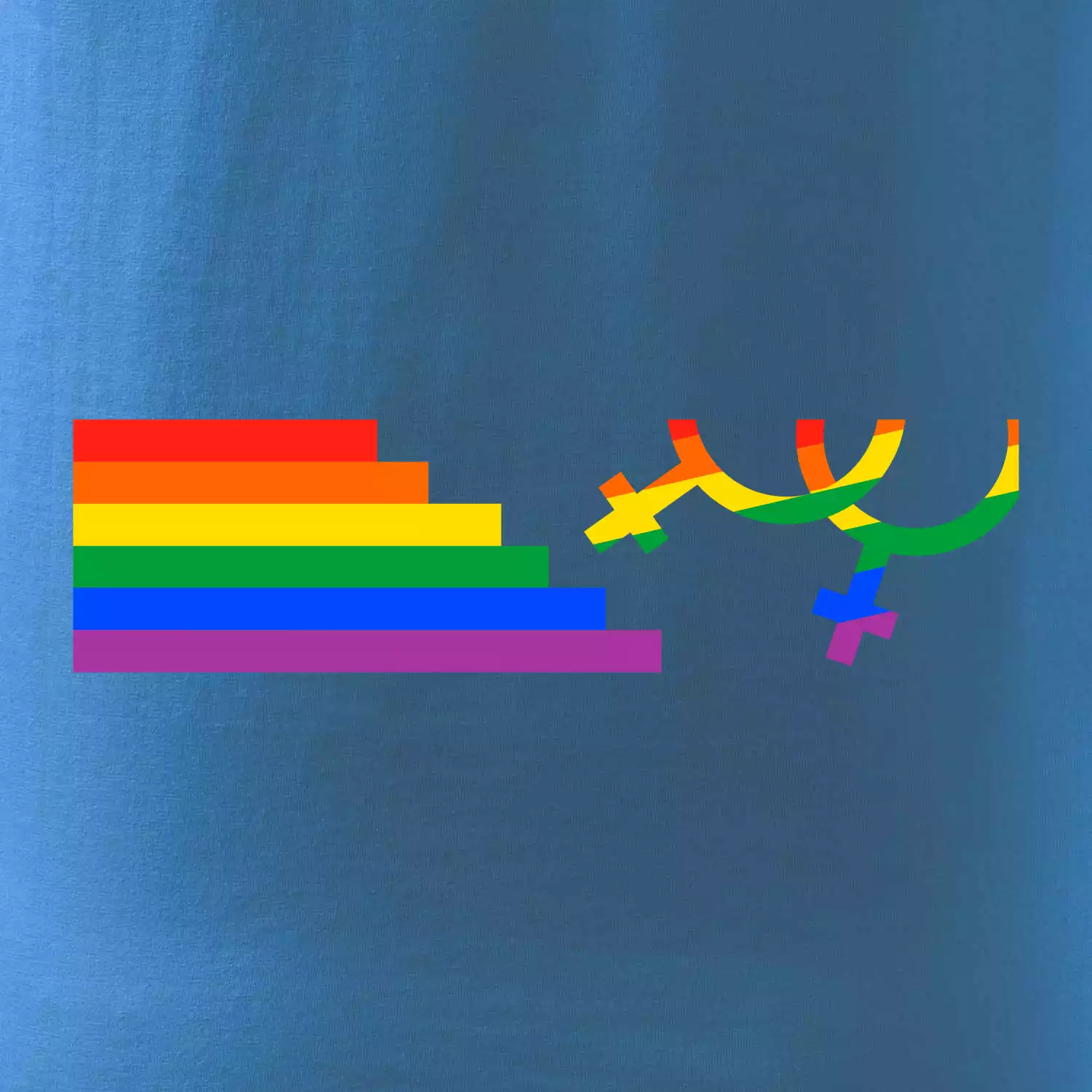 Lesby symbol duha