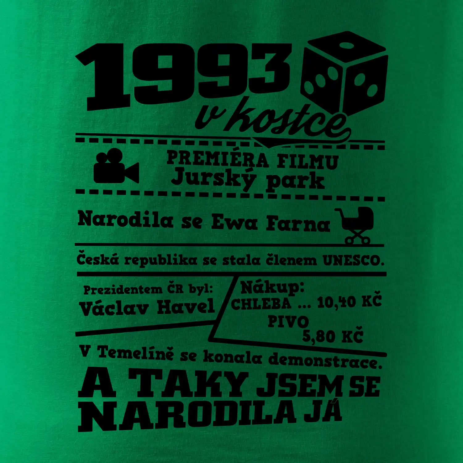 1993 v kostce