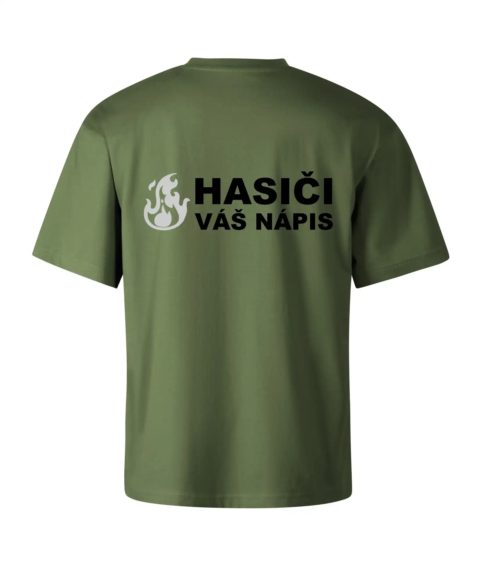 Hasiči REFLEXNÍ (oheň, Firesport, název sboru - vlastní nápis)